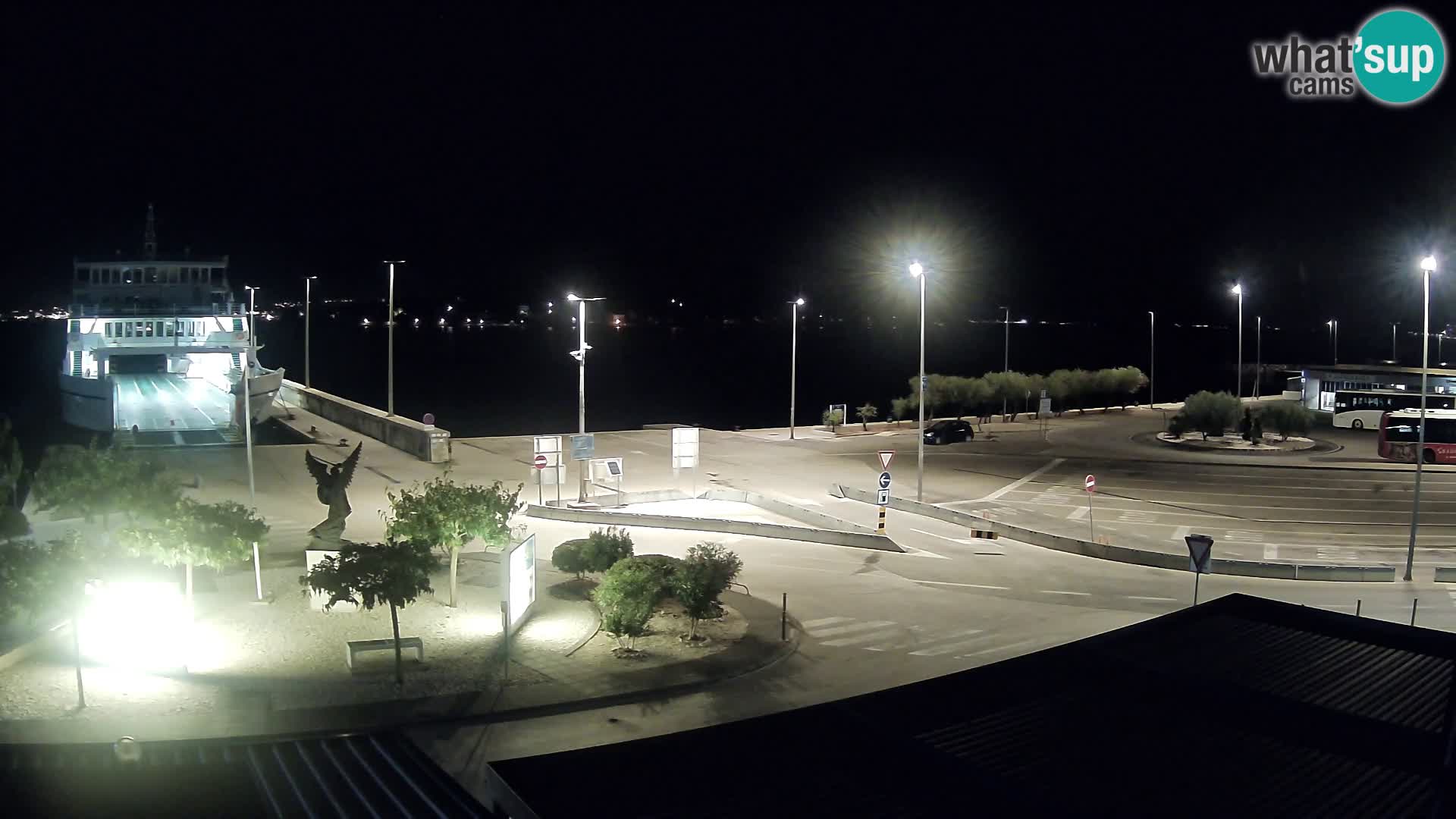 Webcam Ugljan – Preko Ferry to Zadar