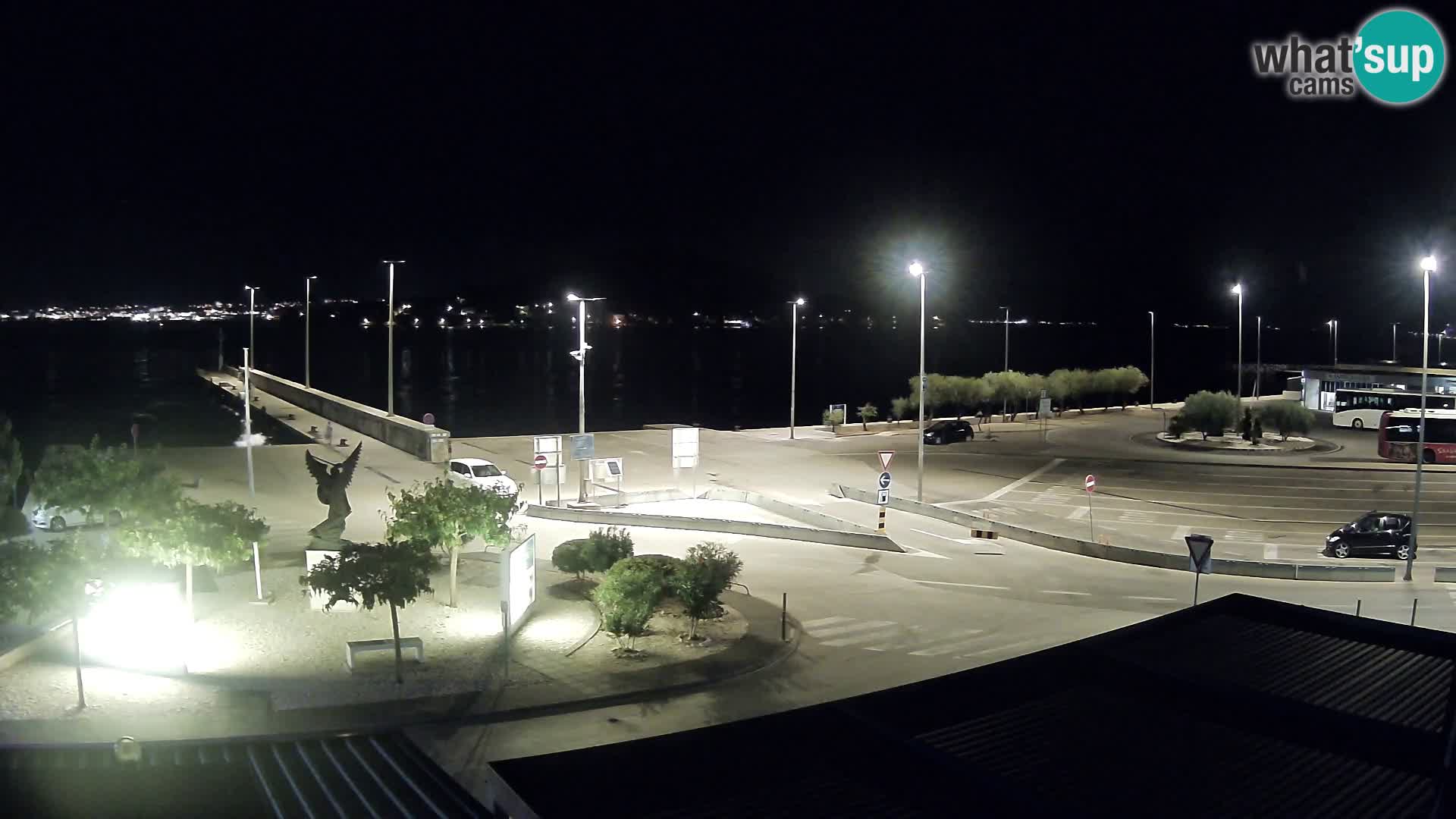 Web kamera Ugljan – Preko trajekt za Zadar