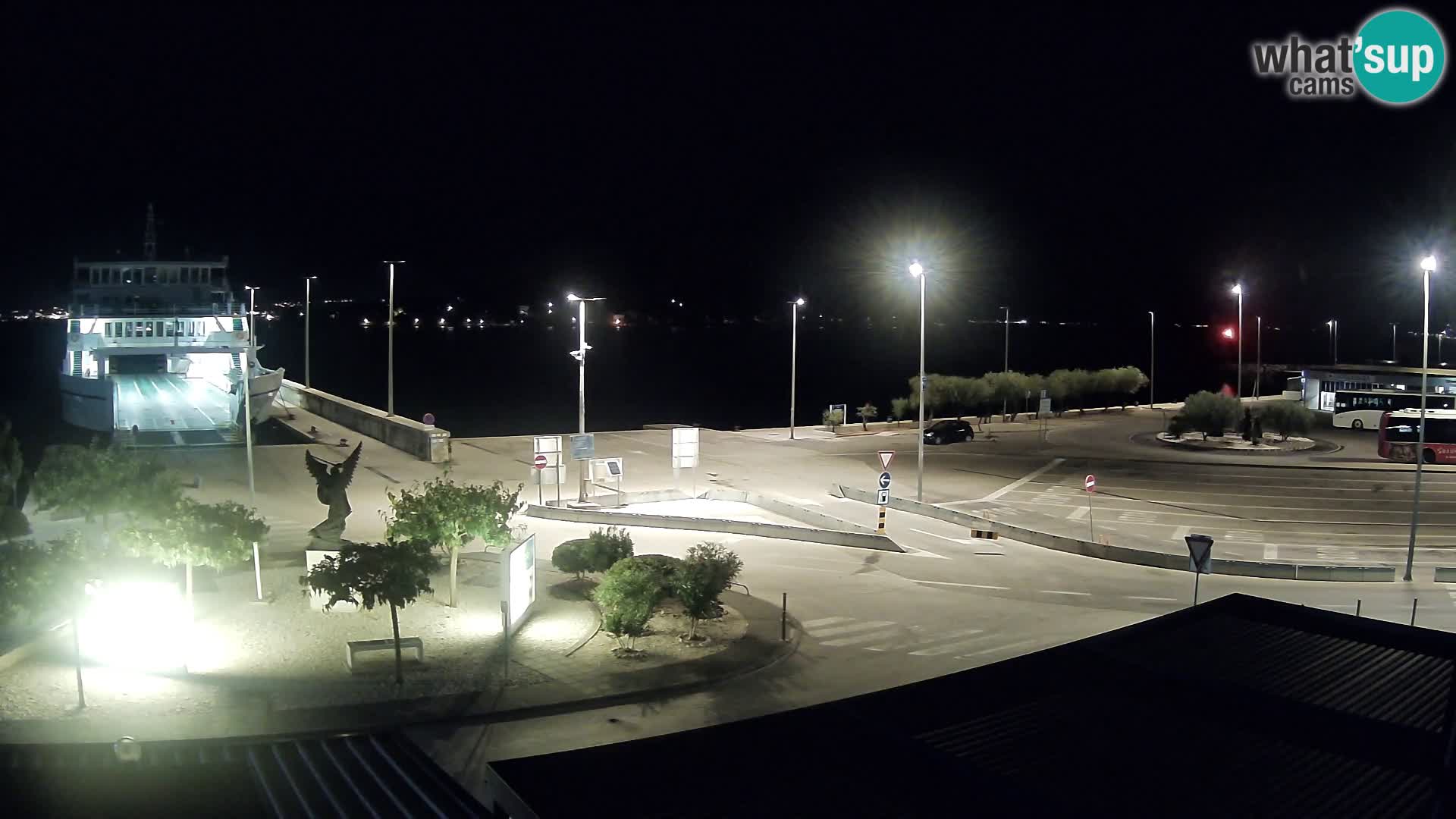 Spletna kamera Ugljan – trajekt Preko – Zadar