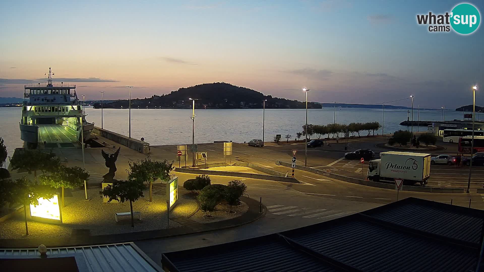 Webcam Ugljan – Preko Ferry to Zadar
