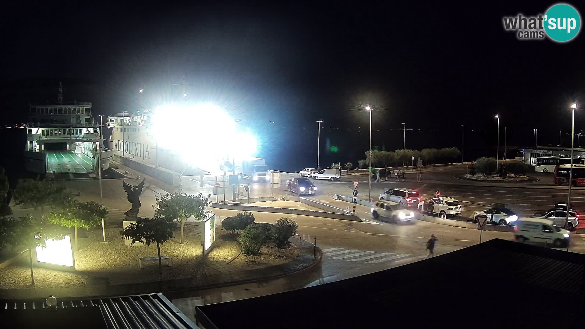 Webcam Ugljan – Preko Ferry to Zadar