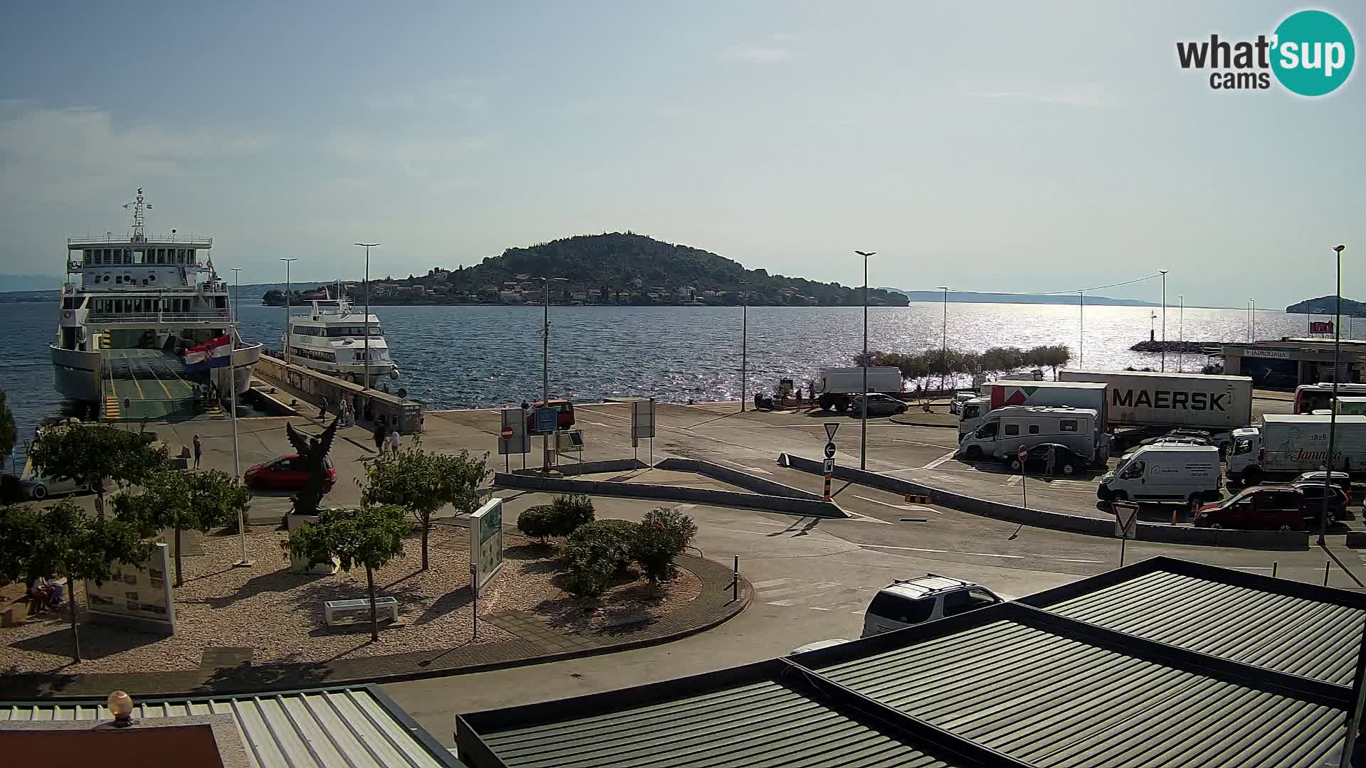 Web cam UGLJAN – Ferry de Preko à Zadar