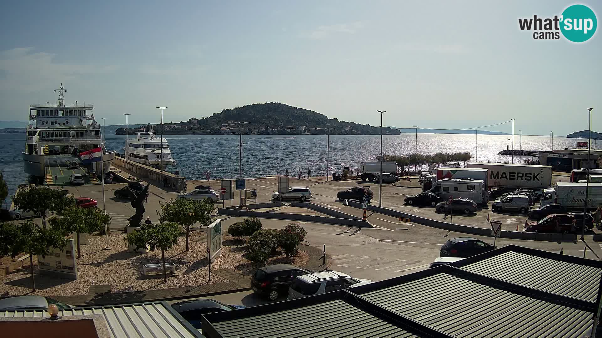 UGLJAN Webcam – Preko-Fähre nach Zadar