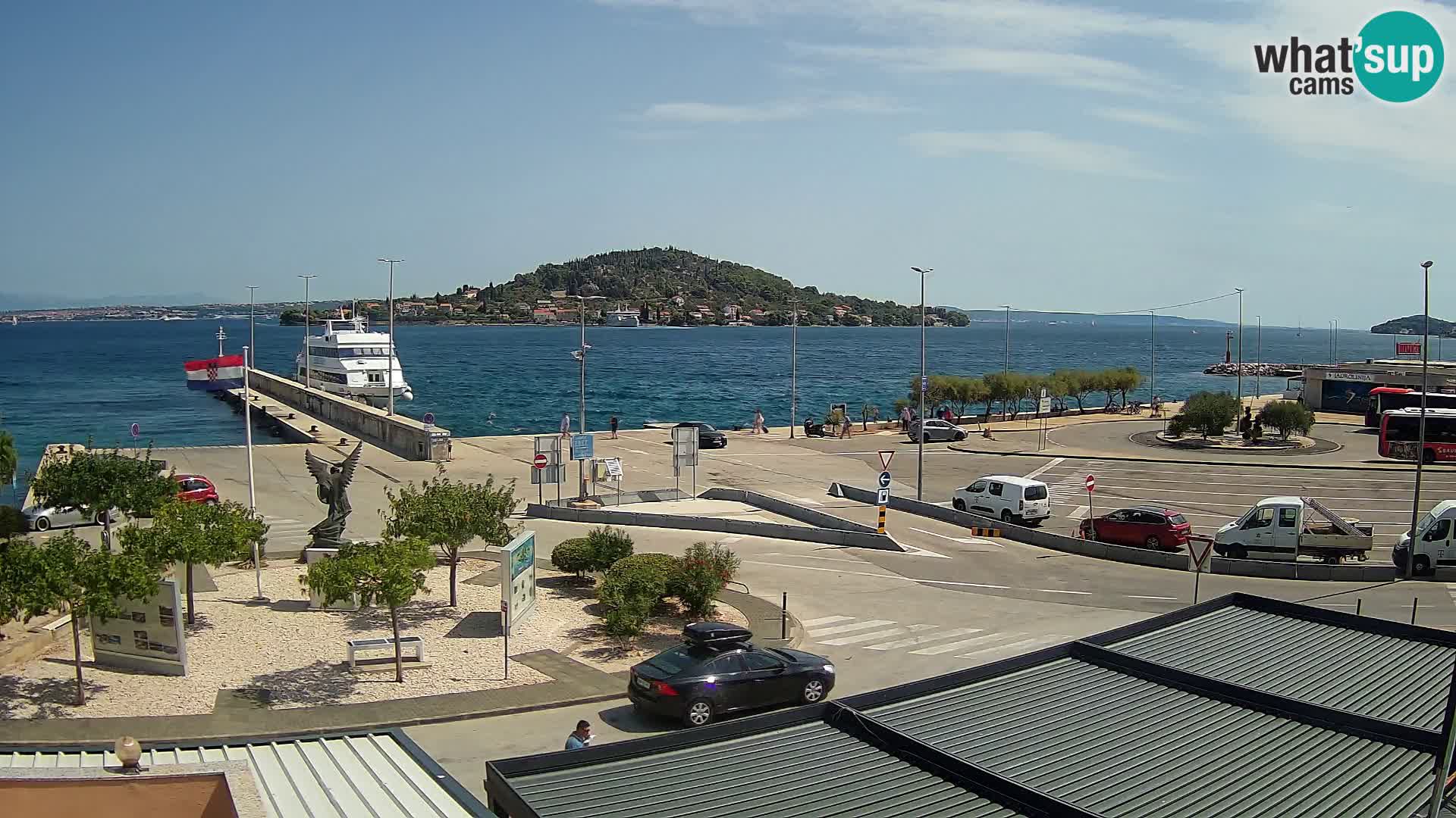 Web cam UGLJAN – Ferry de Preko à Zadar
