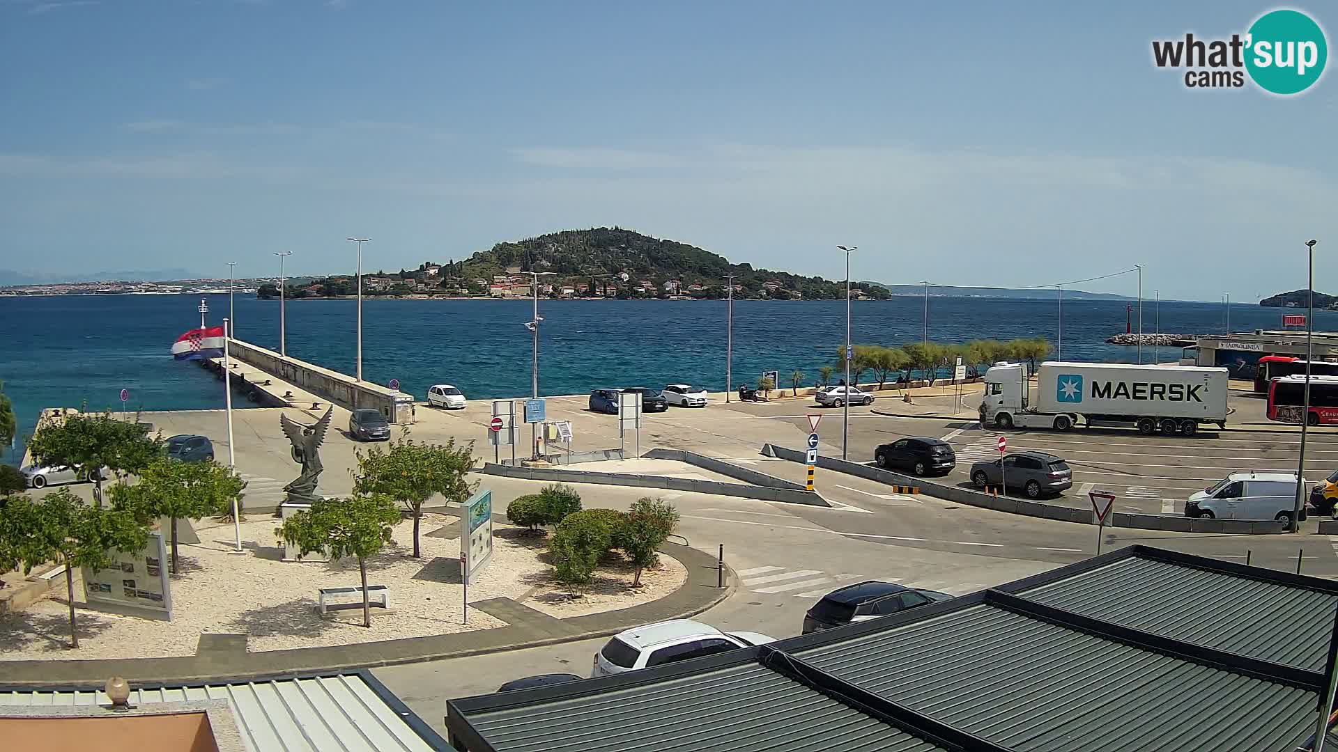 Cámara web UGLJAN – Transportar de Preko a Zadar