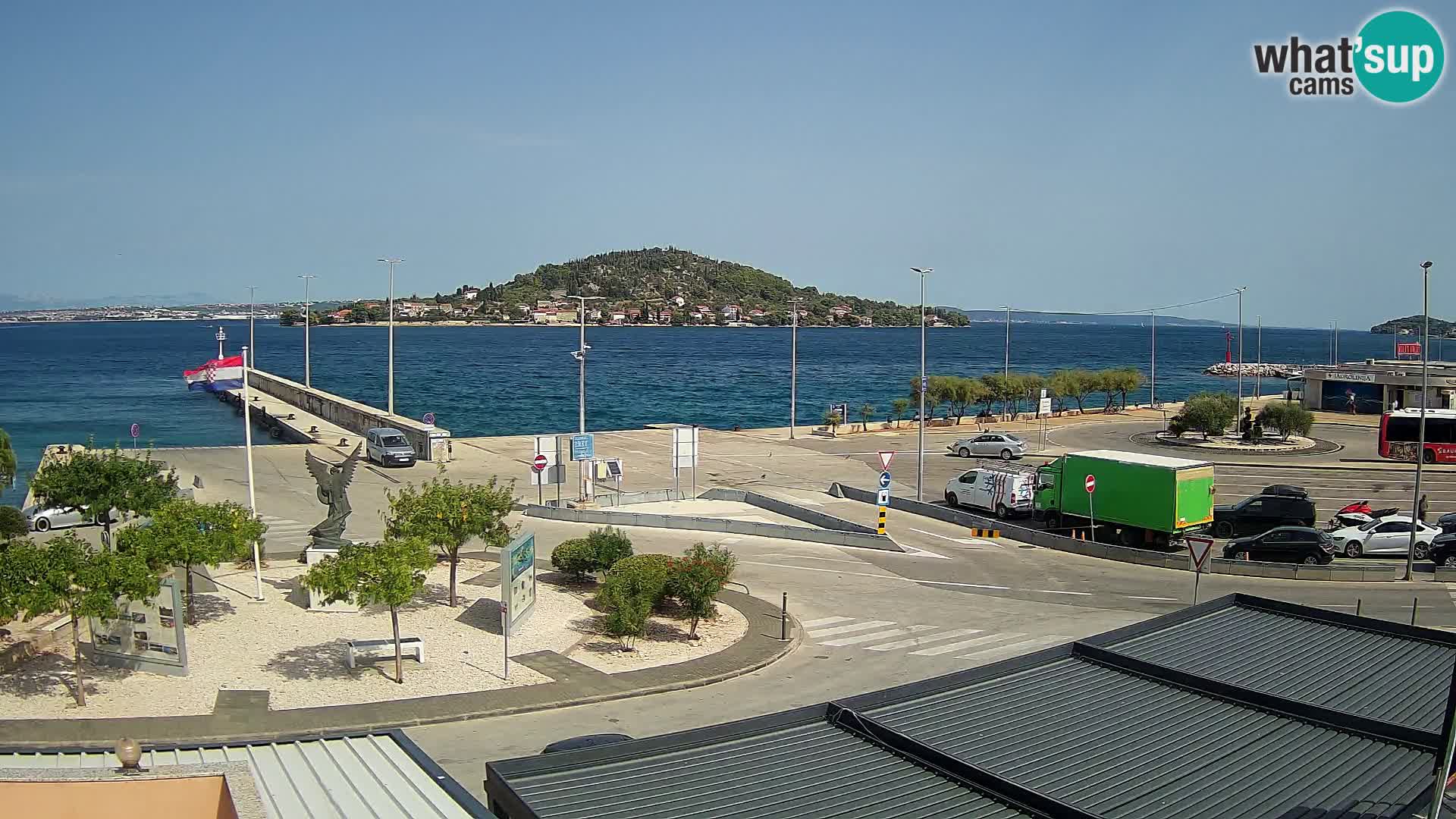 Web cam UGLJAN – Ferry de Preko à Zadar