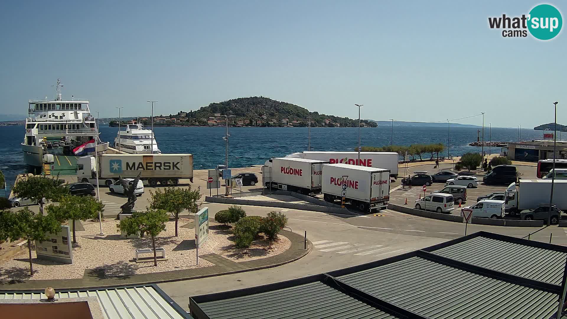 Cámara web UGLJAN – Transportar de Preko a Zadar