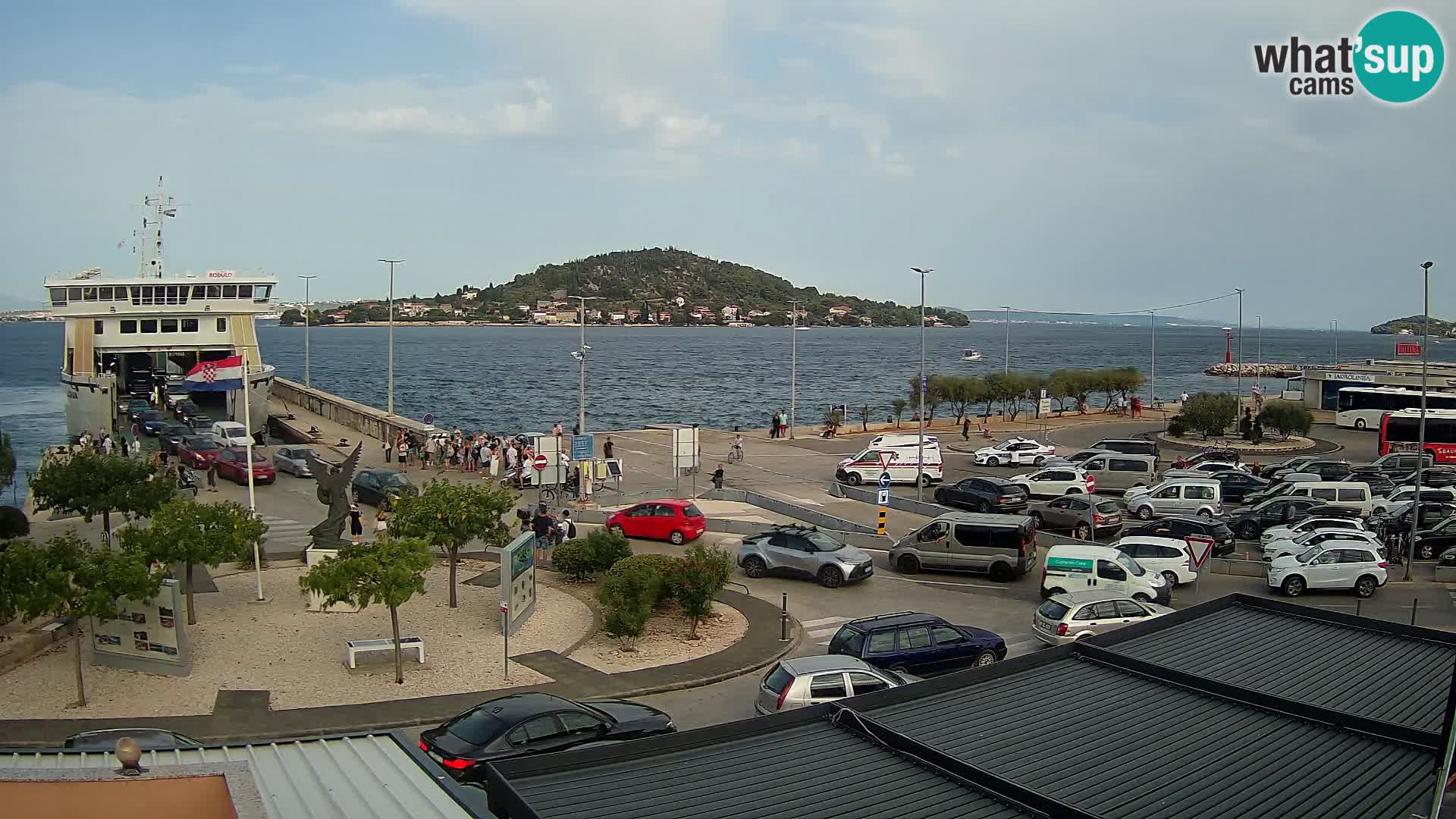 Cámara web UGLJAN – Transportar de Preko a Zadar