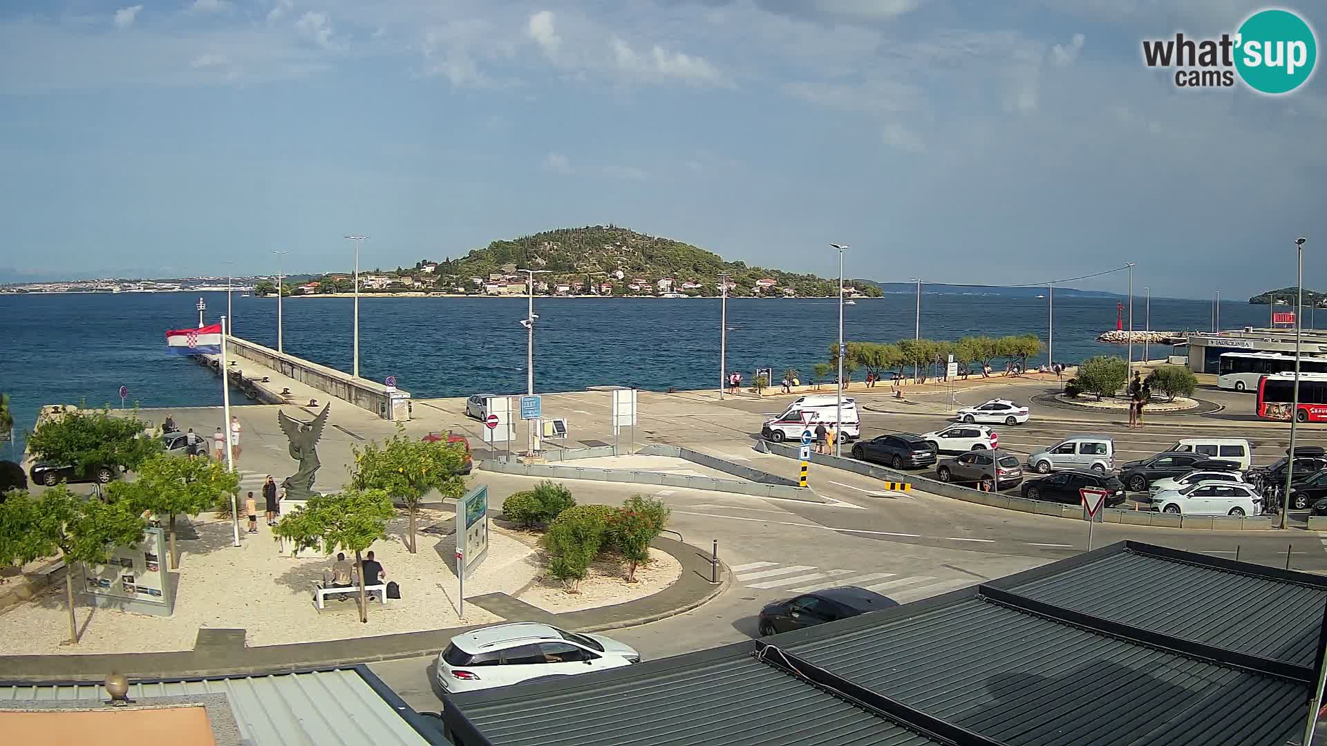 Web cam UGLJAN – Ferry de Preko à Zadar