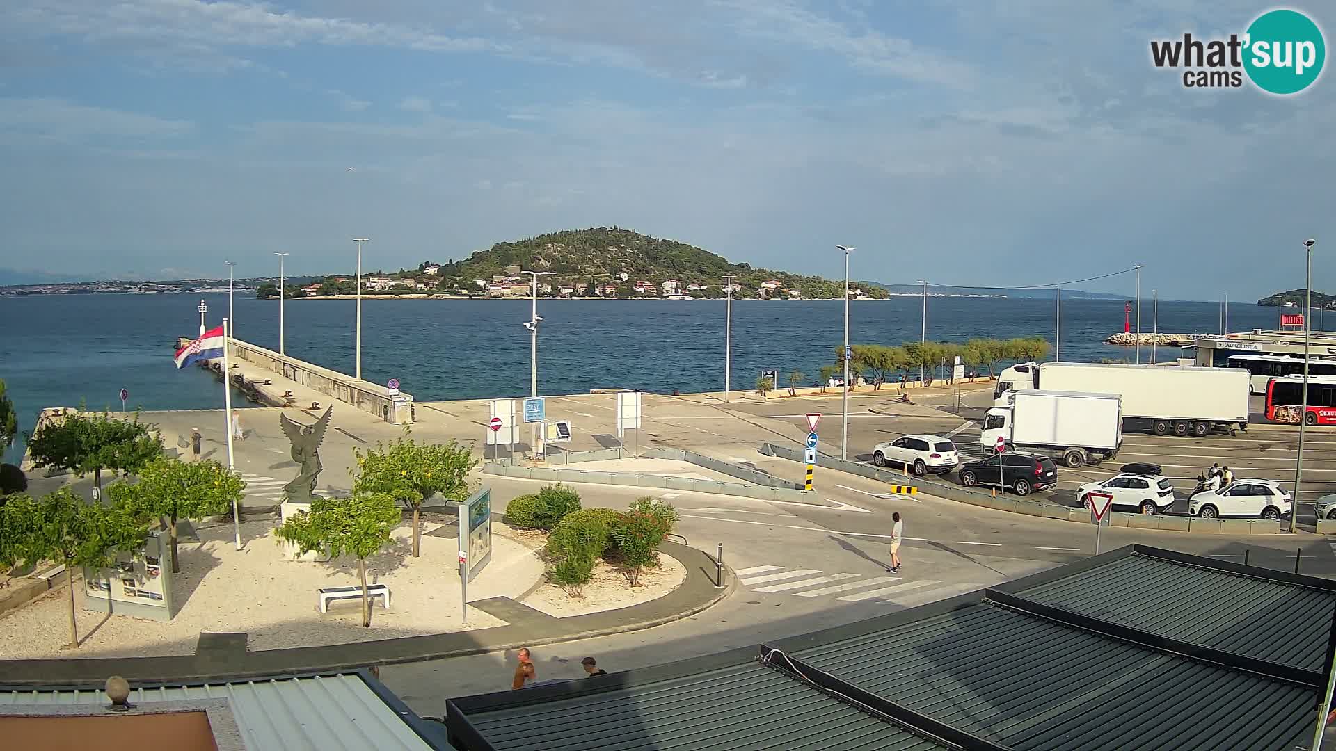 UGLJAN Webcam – Preko-Fähre nach Zadar