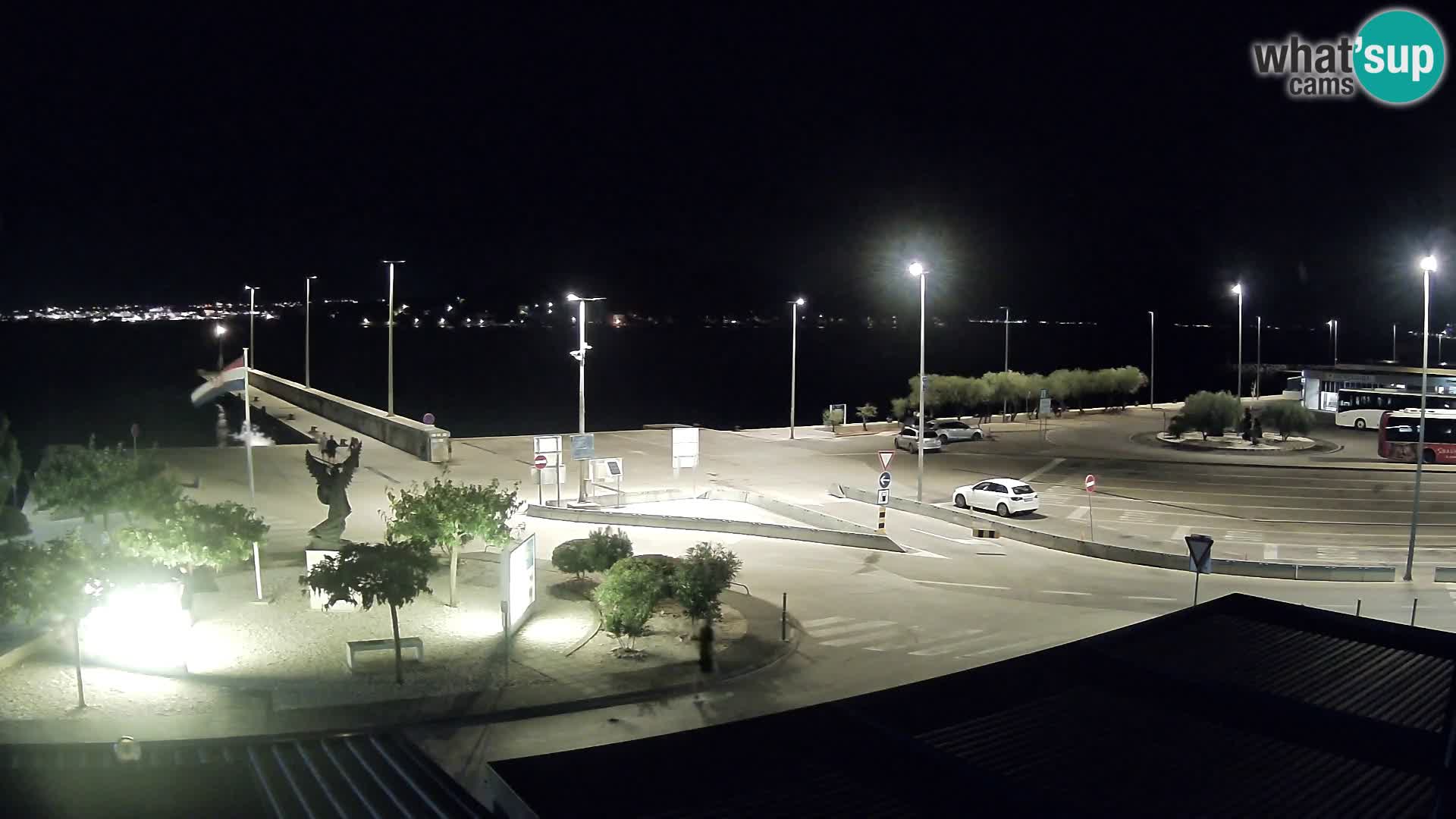 Web kamera Ugljan – Preko trajekt za Zadar