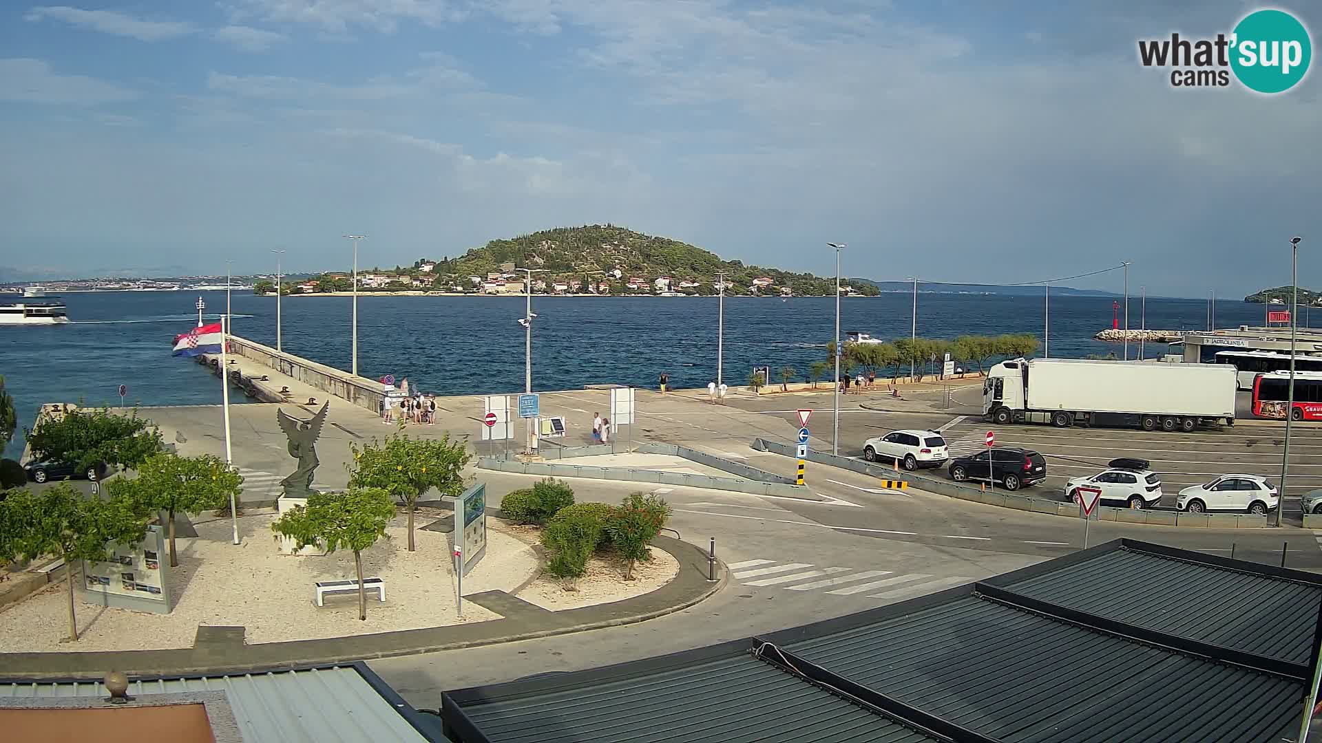 Web cam UGLJAN – Ferry de Preko à Zadar