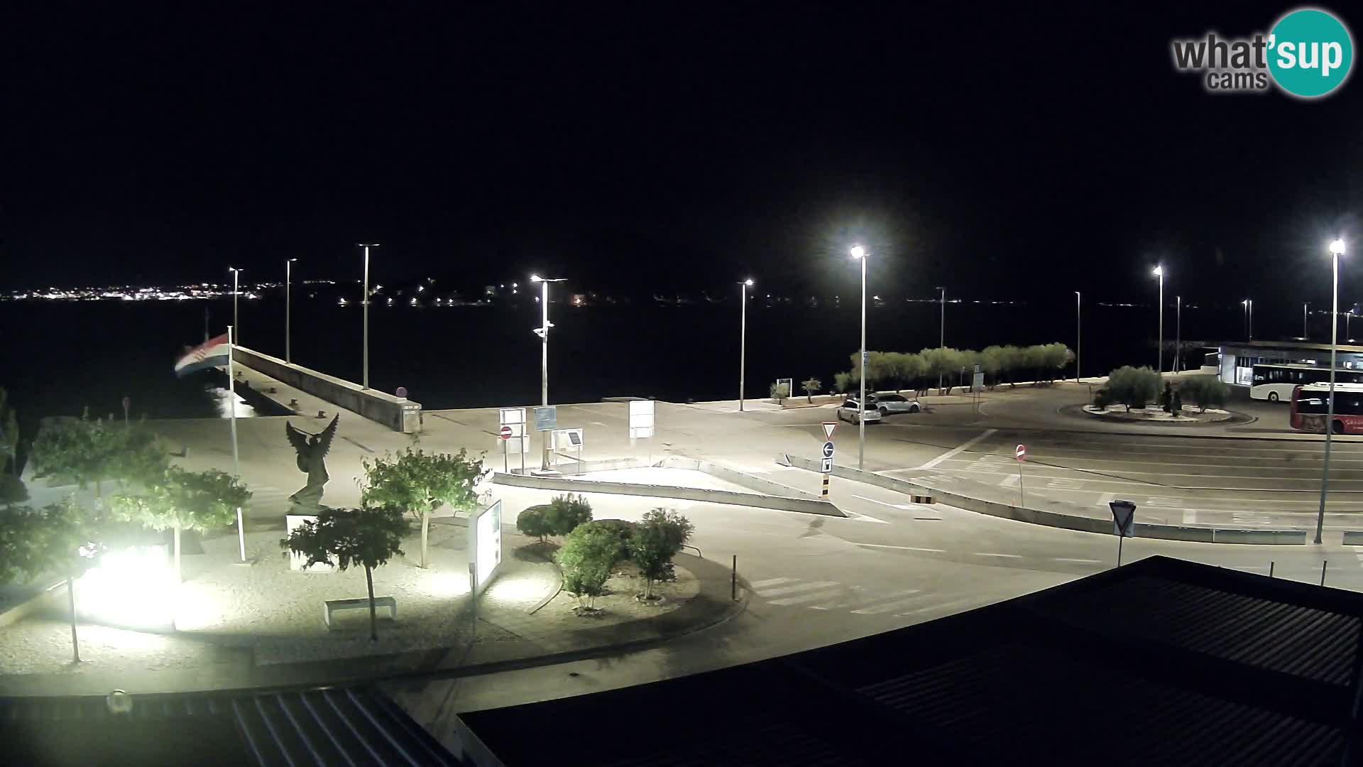 Webcam Ugliano – terminal traghetto da Preko a Zara