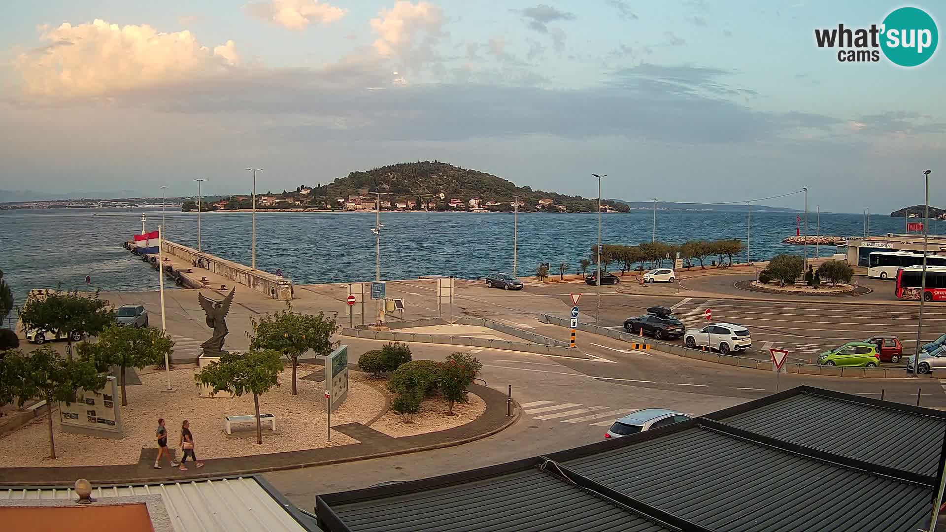 Web cam UGLJAN – Ferry de Preko à Zadar