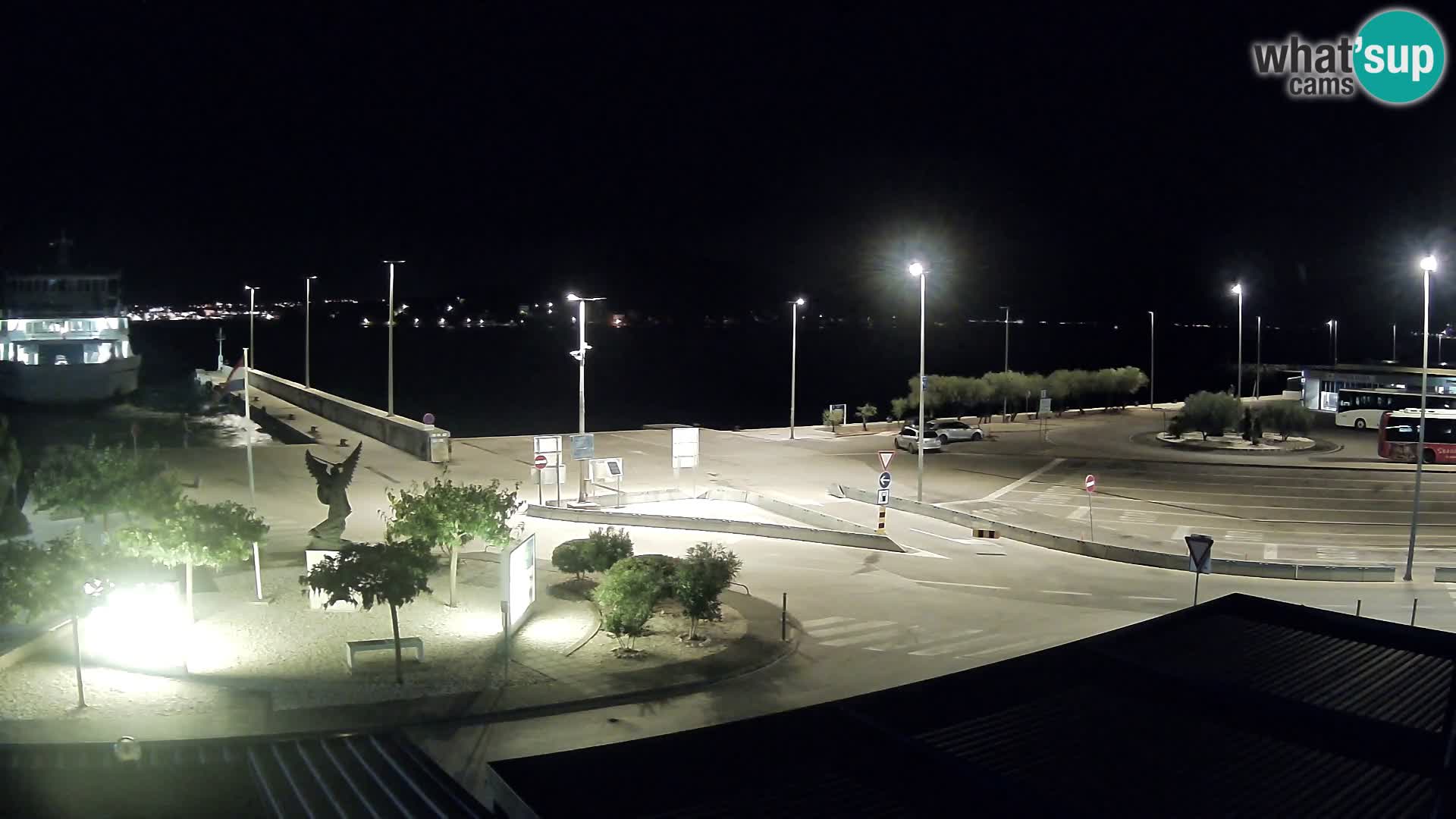 Web kamera Ugljan – Preko trajekt za Zadar