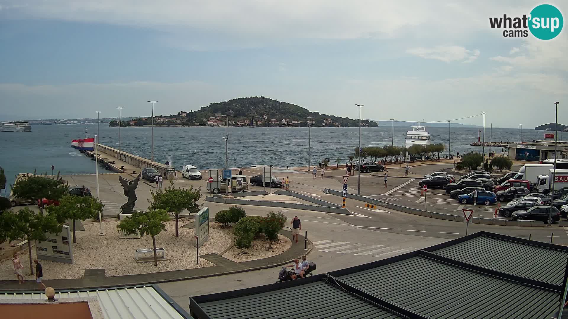 Cámara web UGLJAN – Transportar de Preko a Zadar