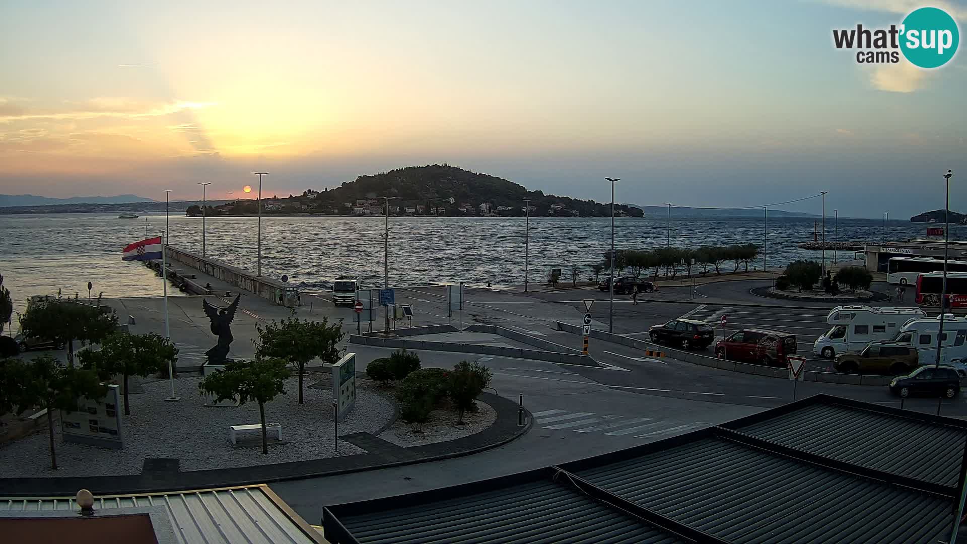 Cámara web UGLJAN – Transportar de Preko a Zadar