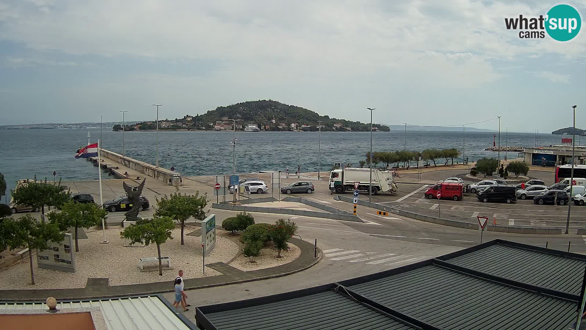 Cámara web UGLJAN – Transportar de Preko a Zadar