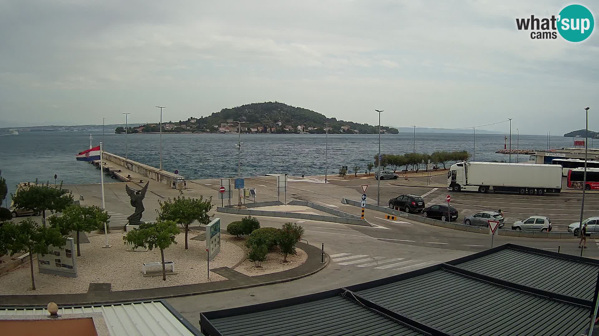 Cámara web UGLJAN – Transportar de Preko a Zadar