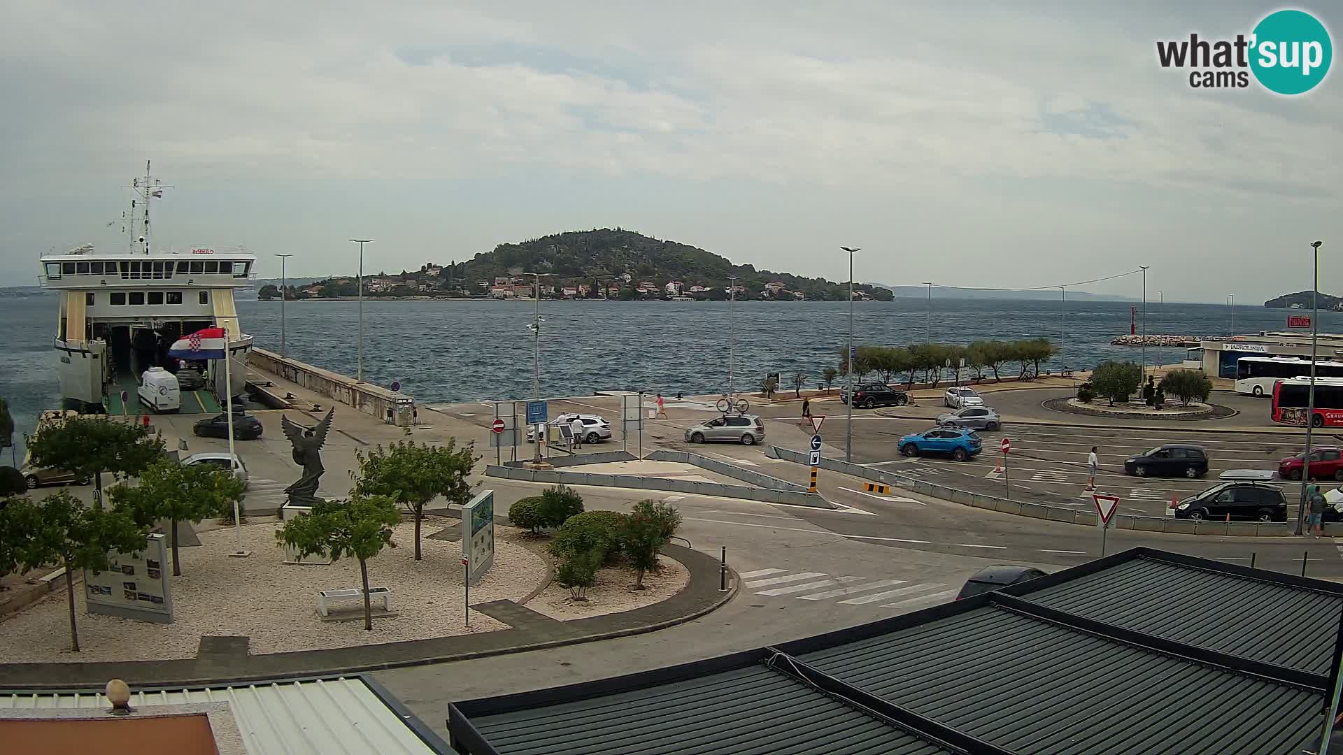 Web cam UGLJAN – Ferry de Preko à Zadar