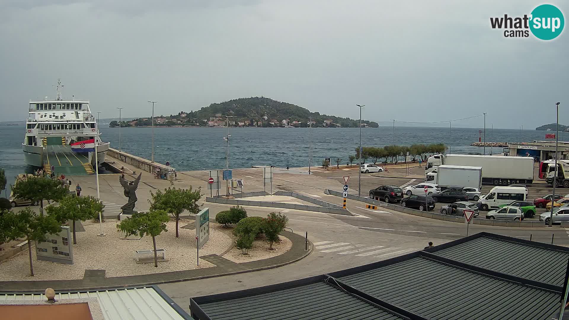 Web cam UGLJAN – Ferry de Preko à Zadar