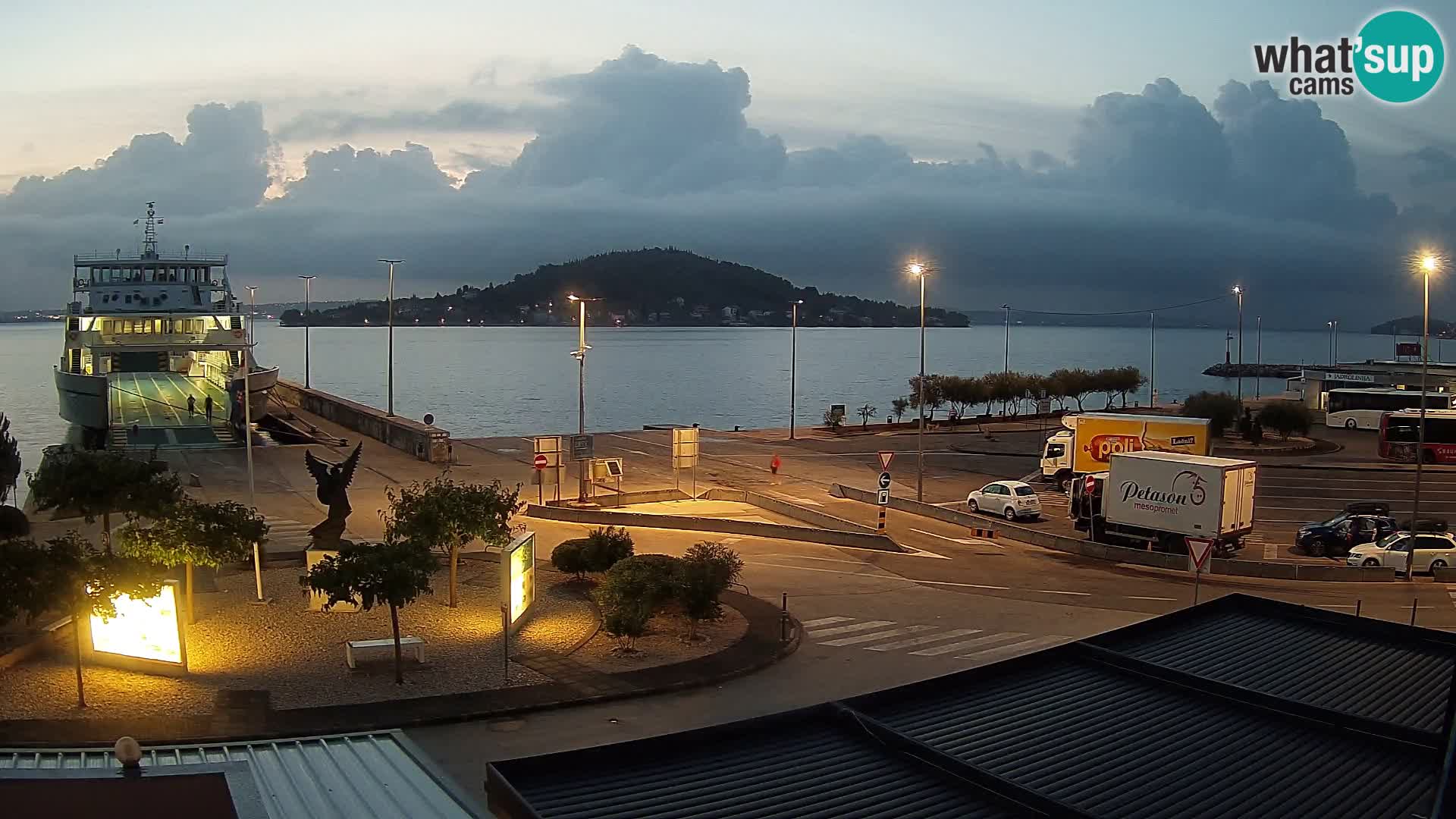 Webcam Ugljan – Preko Ferry to Zadar