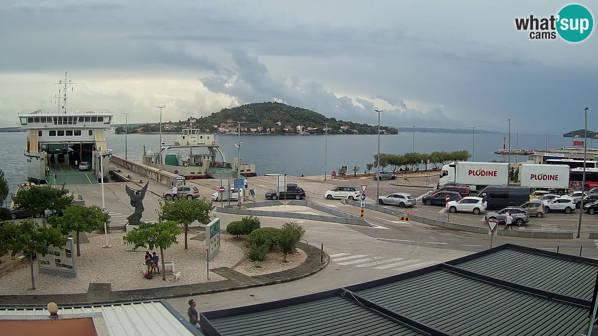 Webcam Ugljan – Preko Ferry to Zadar