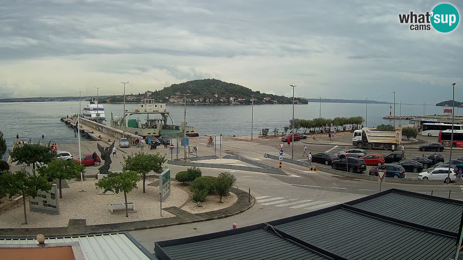 Web cam UGLJAN – Ferry de Preko à Zadar