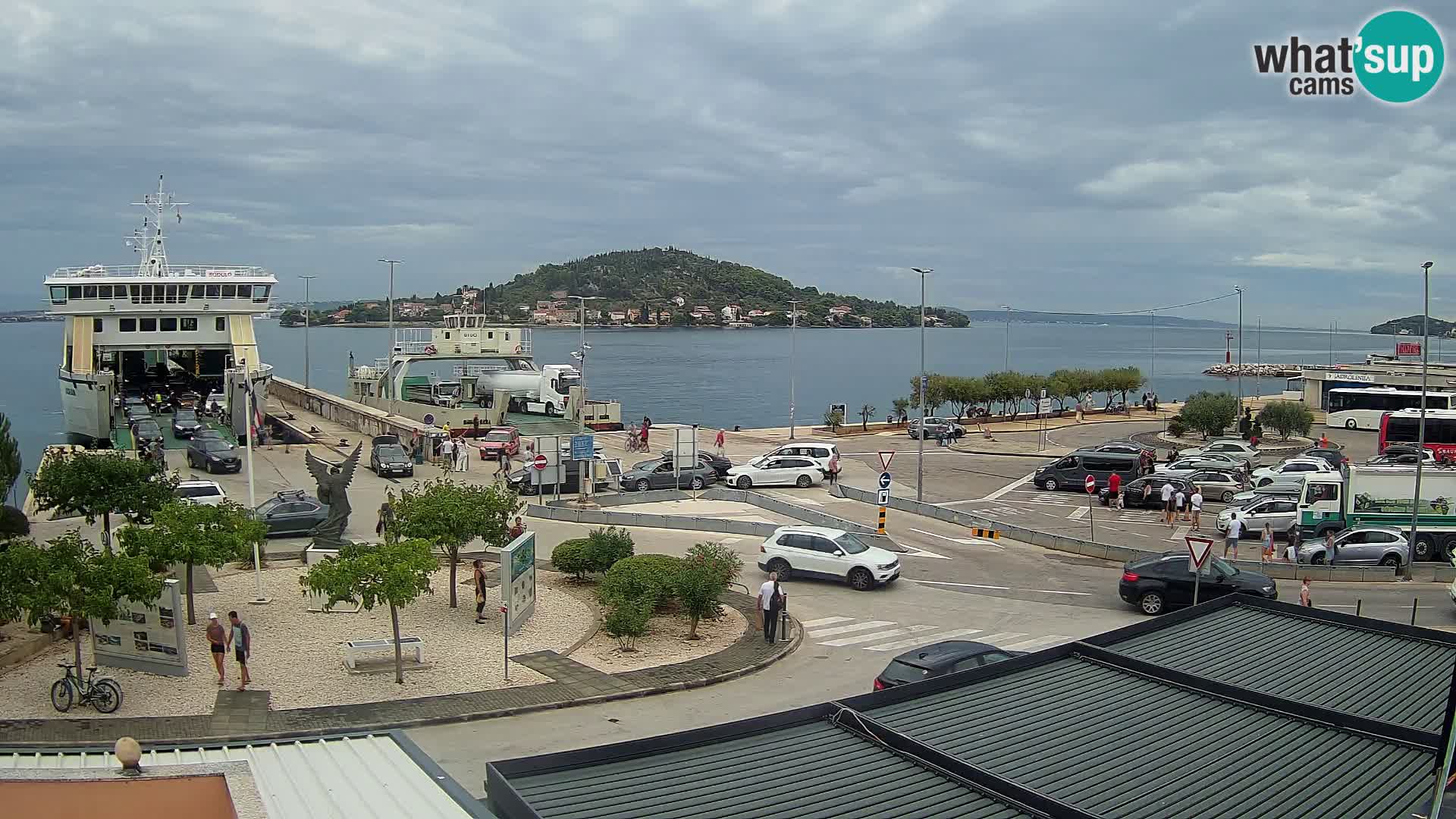 Web cam UGLJAN – Ferry de Preko à Zadar