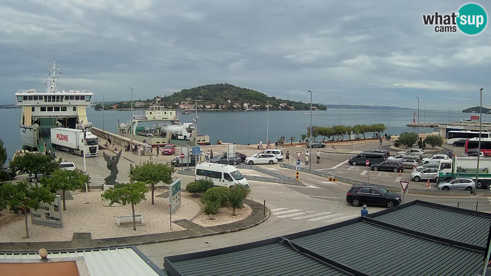 Web cam UGLJAN – Ferry de Preko à Zadar