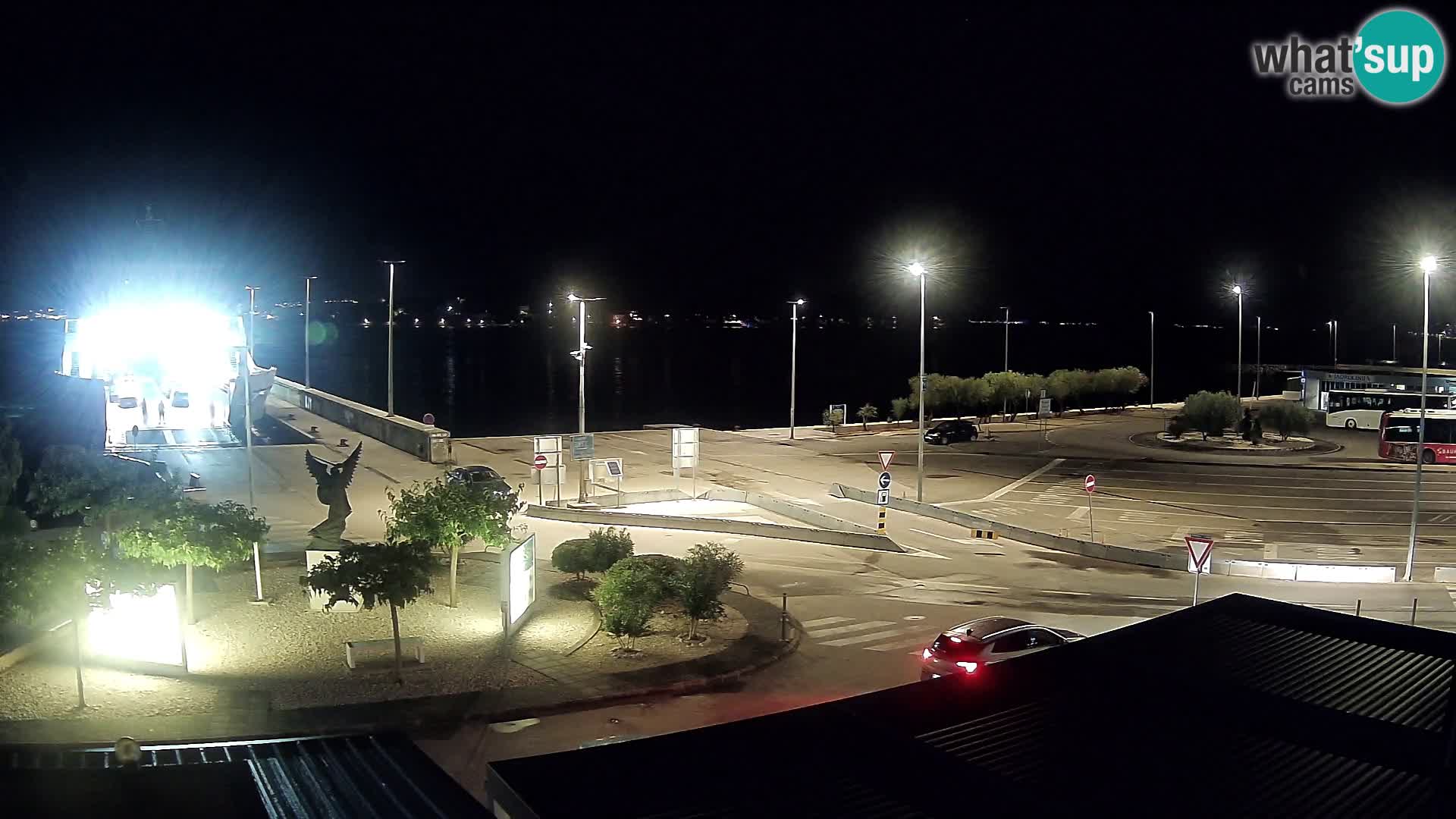 Spletna kamera Ugljan – trajekt Preko – Zadar