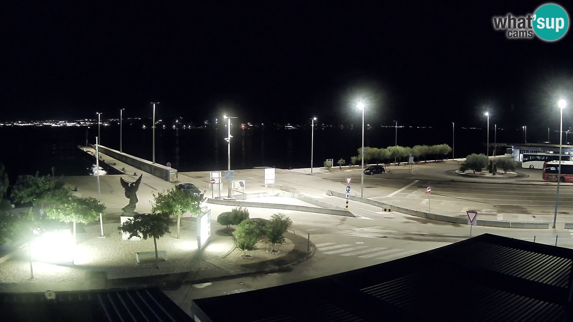 Spletna kamera Ugljan – trajekt Preko – Zadar