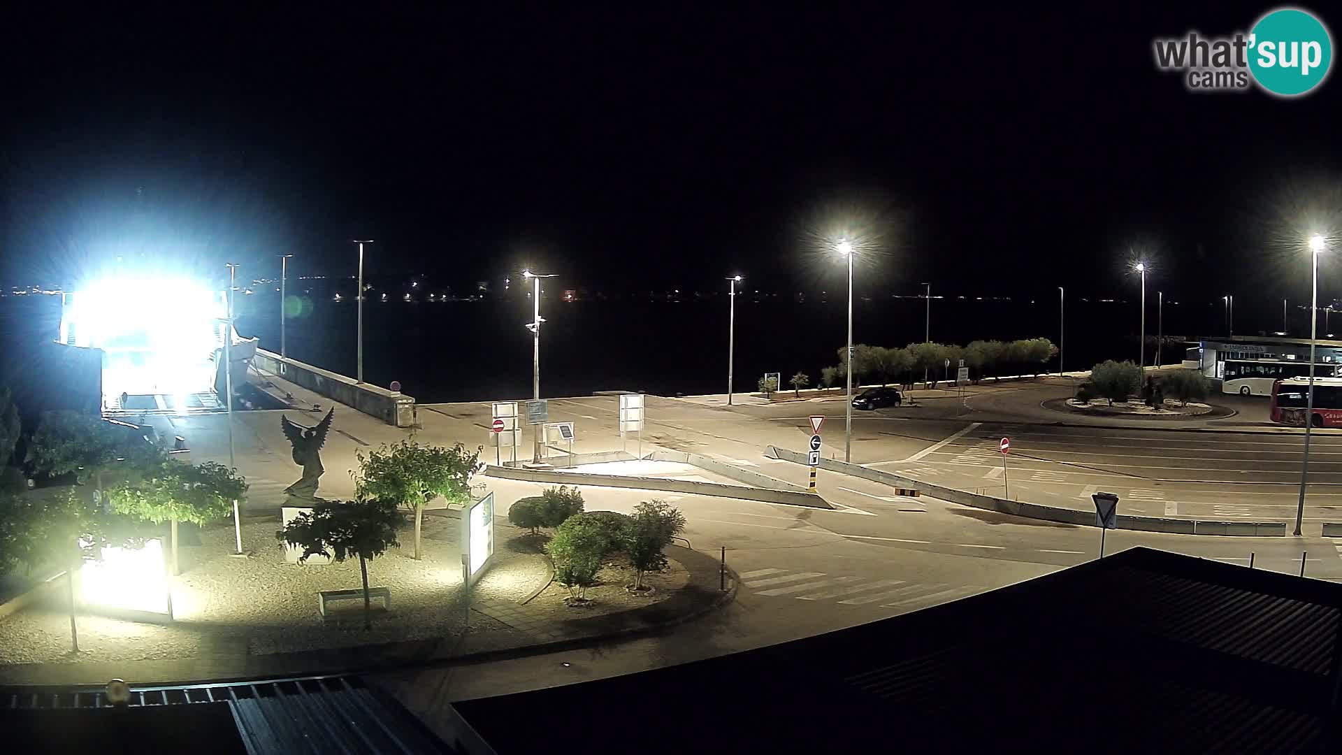 Webcam Ugliano – terminal traghetto da Preko a Zara