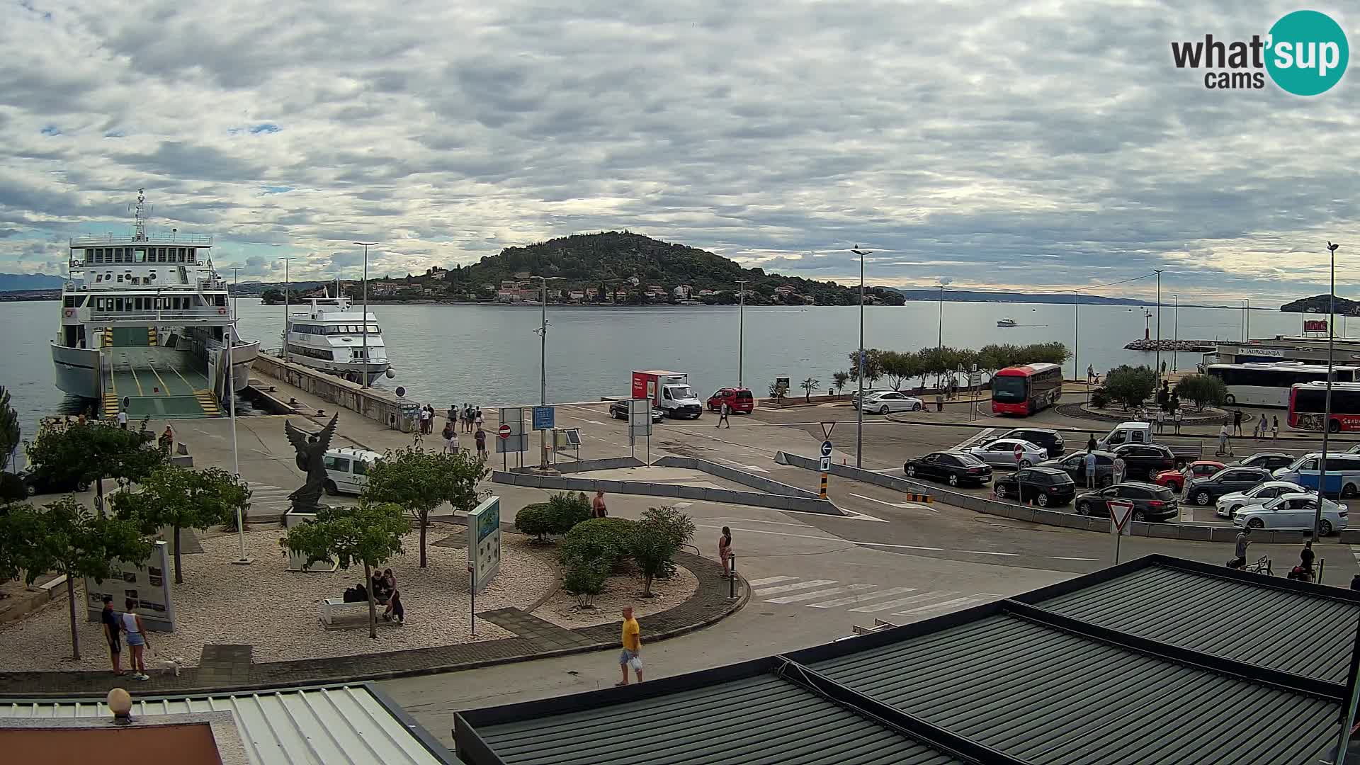 UGLJAN Webcam – Preko-Fähre nach Zadar