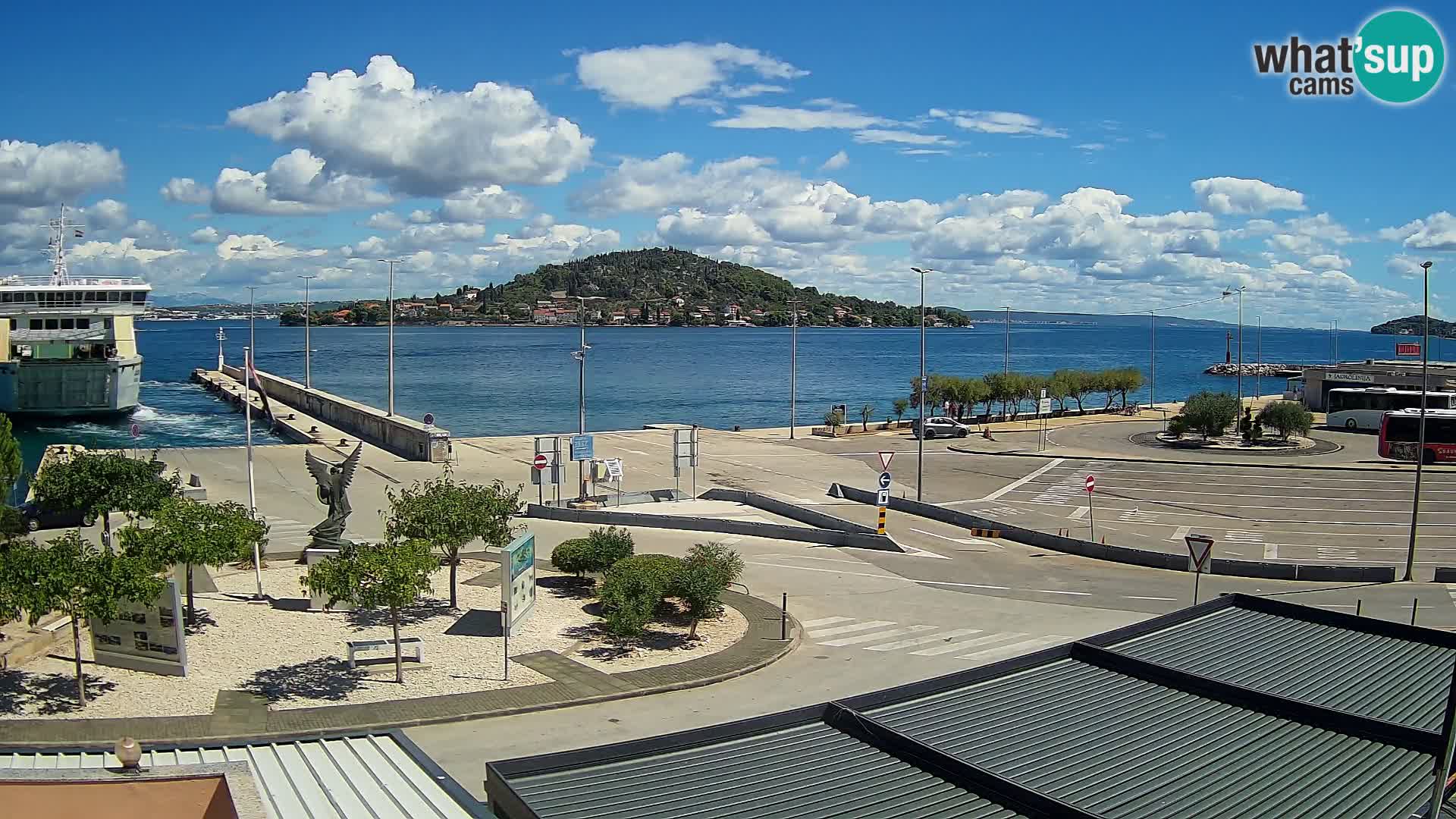 UGLJAN Webcam – Preko-Fähre nach Zadar