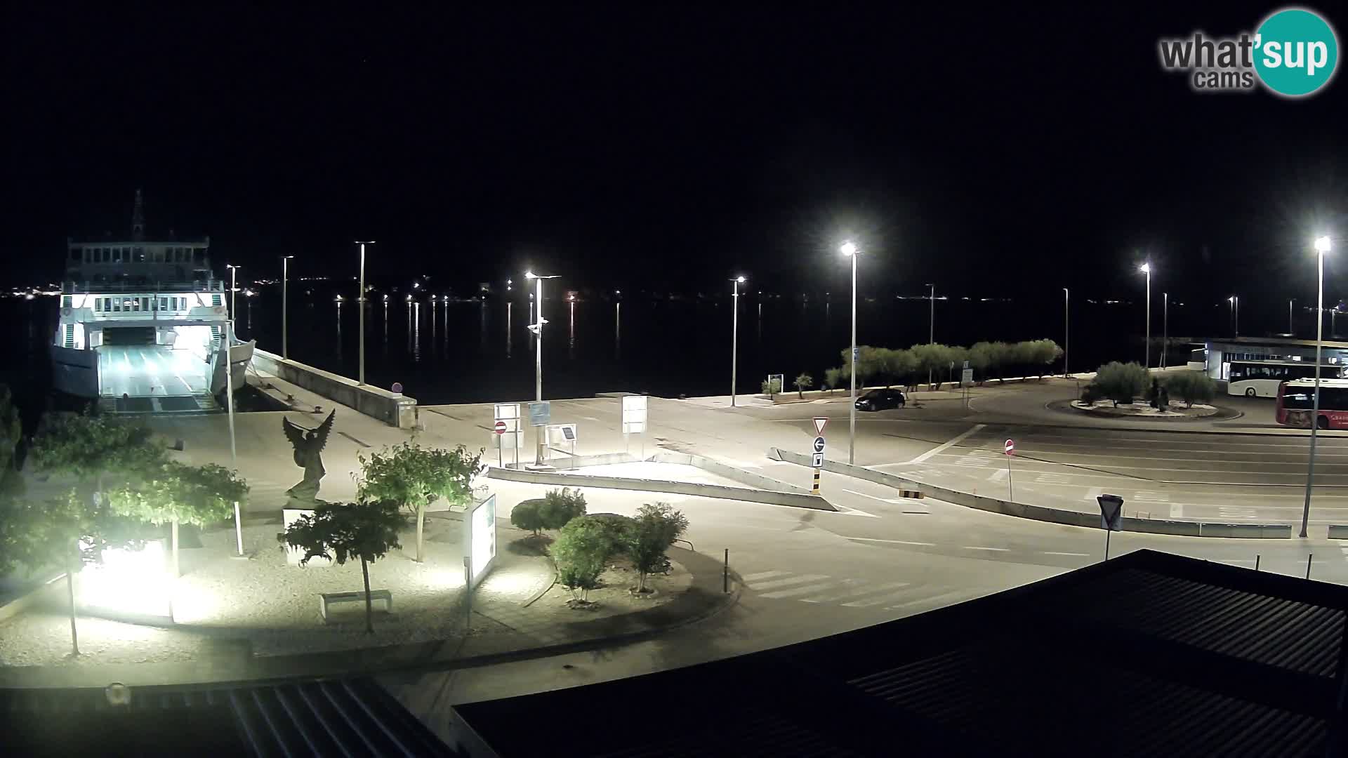 Webcam Ugliano – terminal traghetto da Preko a Zara