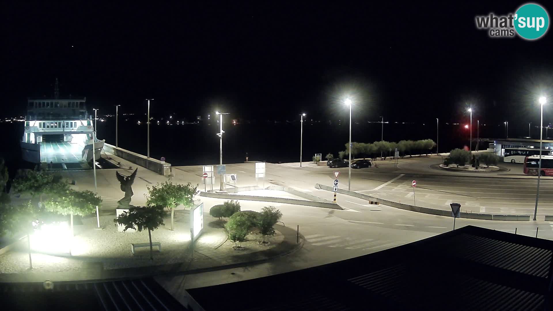 Webcam Ugliano – terminal traghetto da Preko a Zara