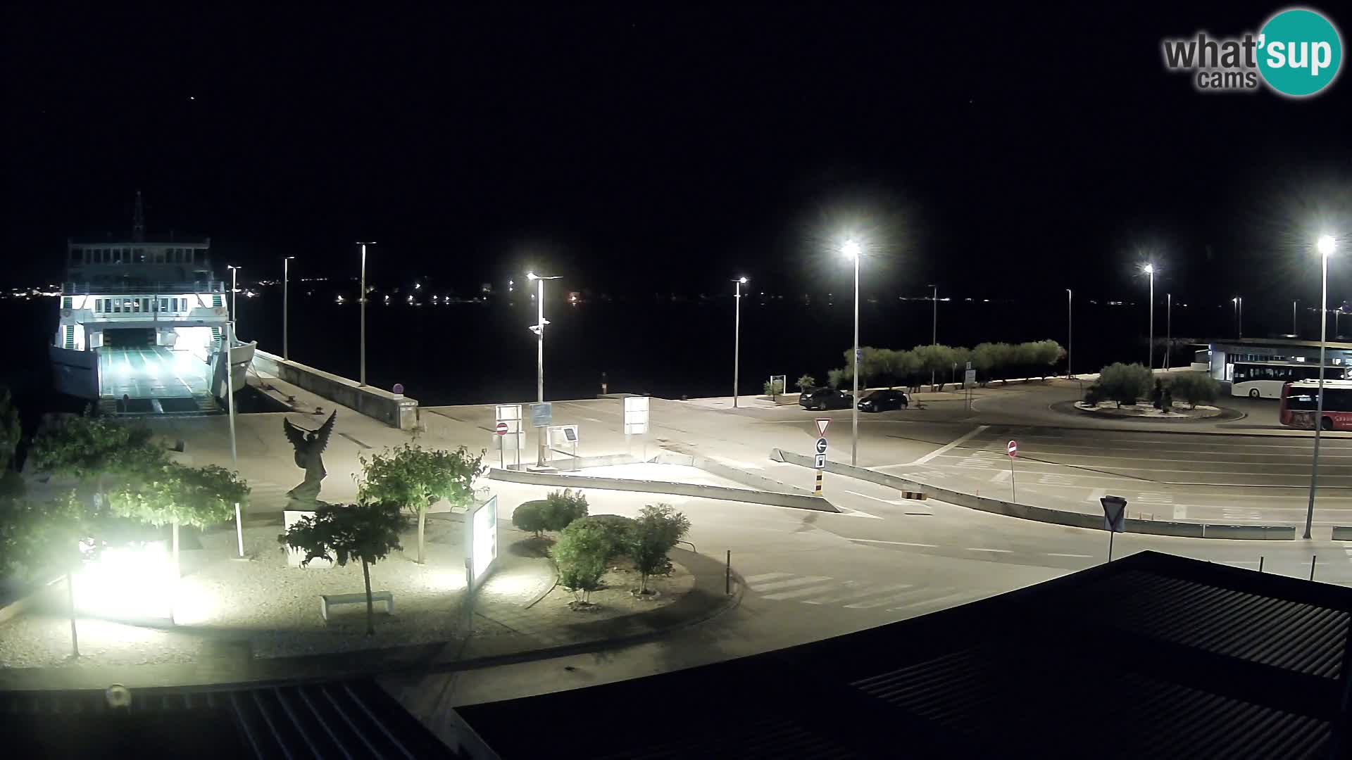 Spletna kamera Ugljan – trajekt Preko – Zadar