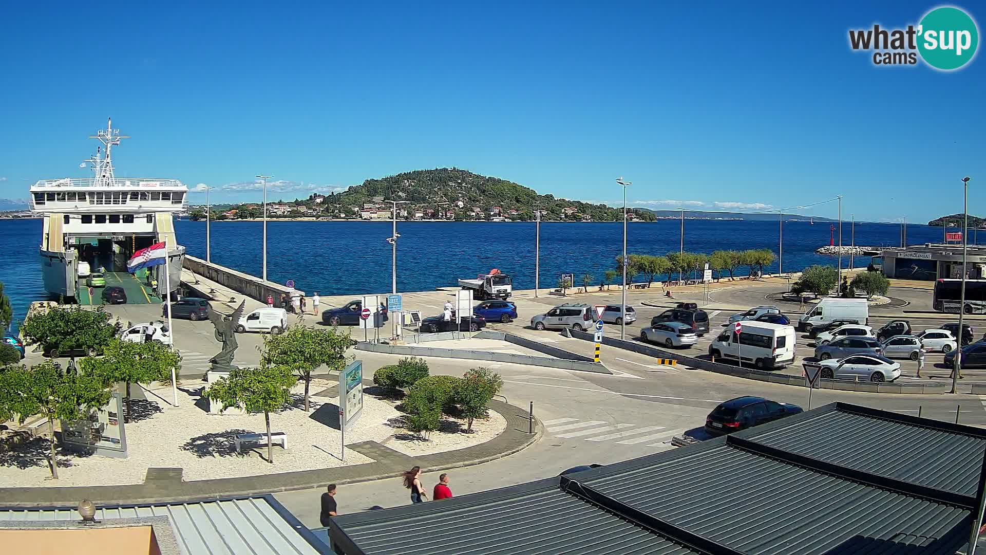 UGLJAN Webcam – Preko-Fähre nach Zadar
