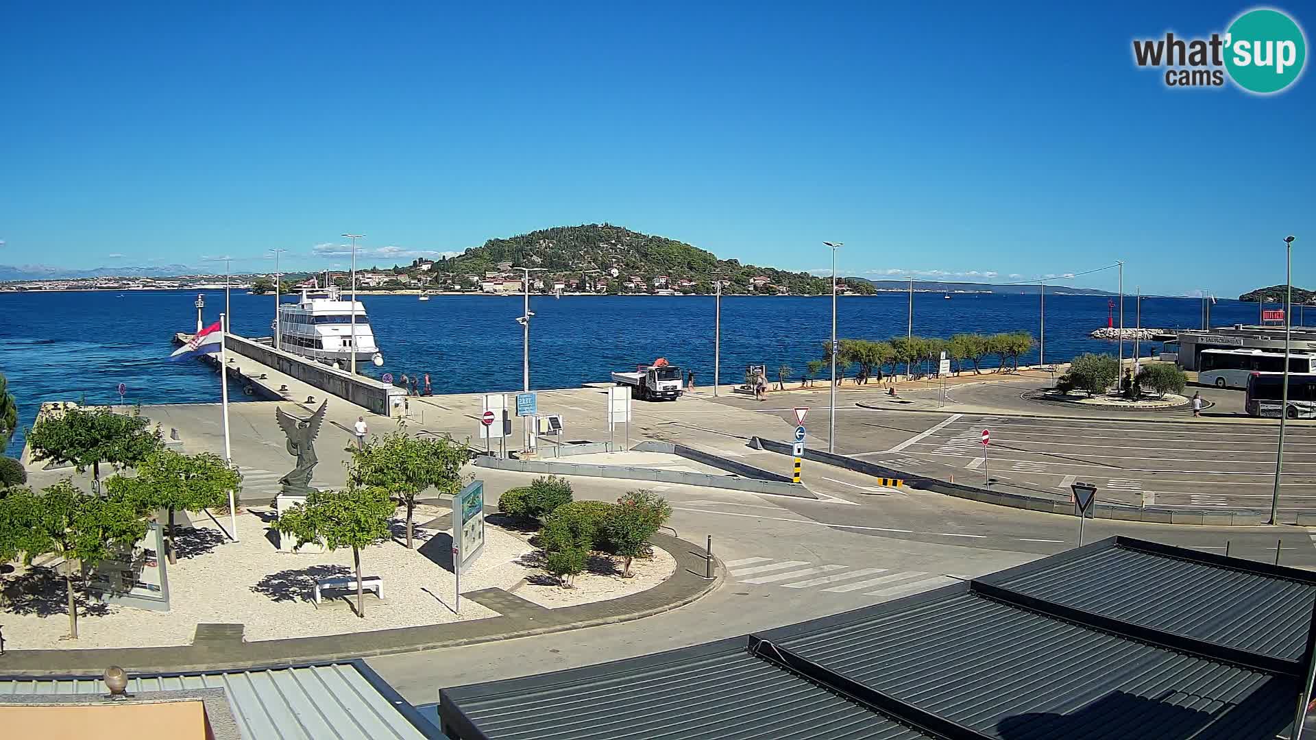 Webcam Ugljan – Preko Ferry to Zadar