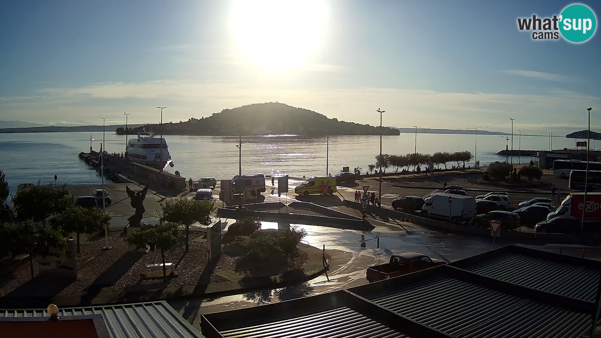 Webcam Ugljan – Preko Ferry to Zadar