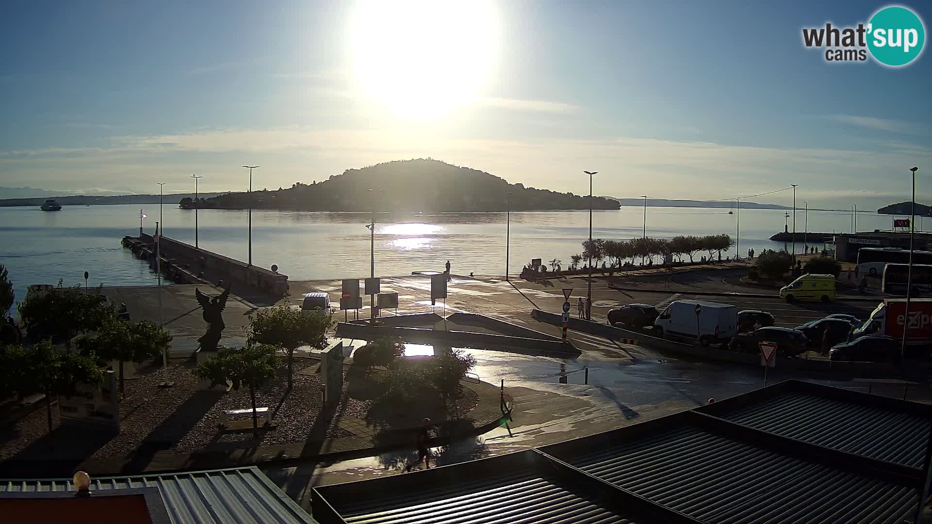 Webcam Ugljan – Preko Ferry to Zadar