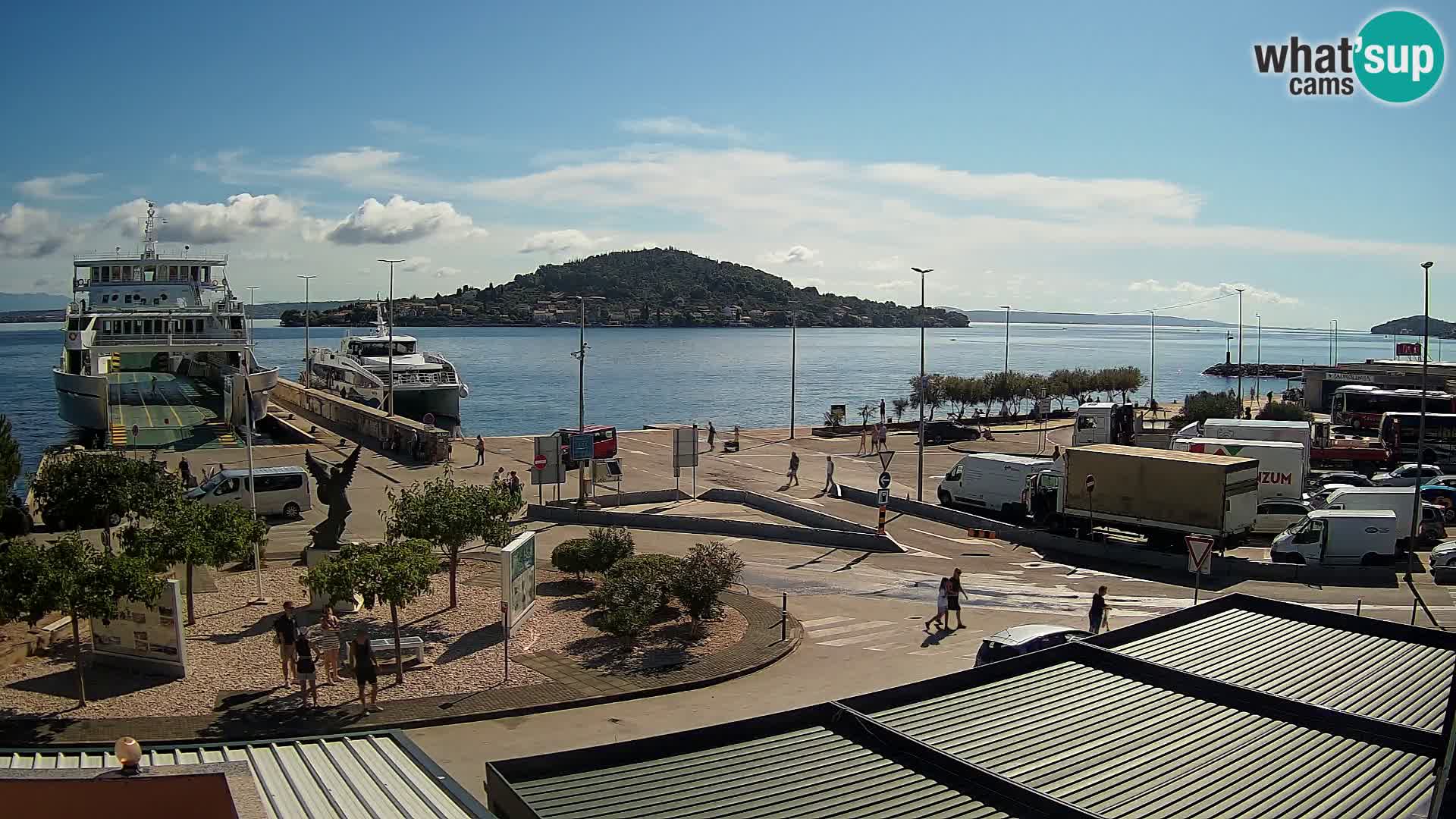 Cámara web UGLJAN – Transportar de Preko a Zadar
