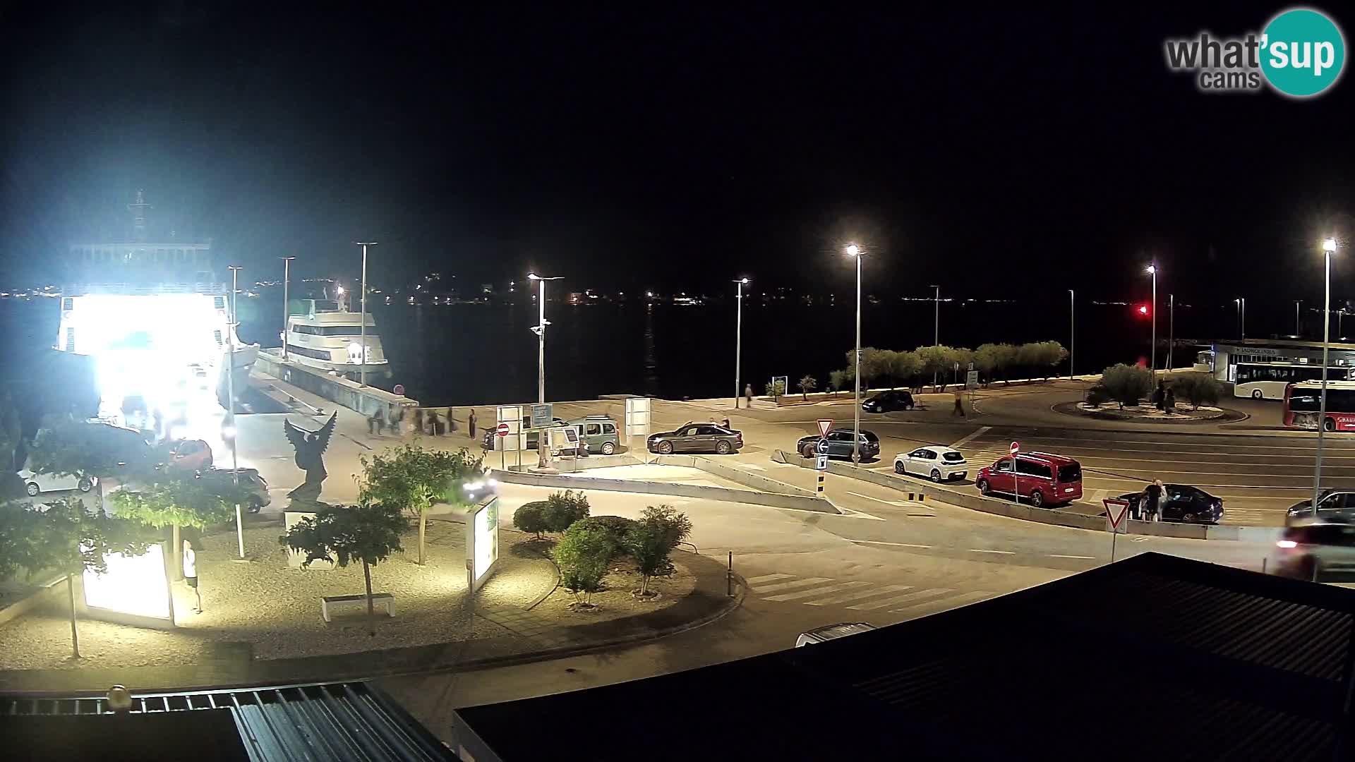 Web kamera Ugljan – Preko trajekt za Zadar
