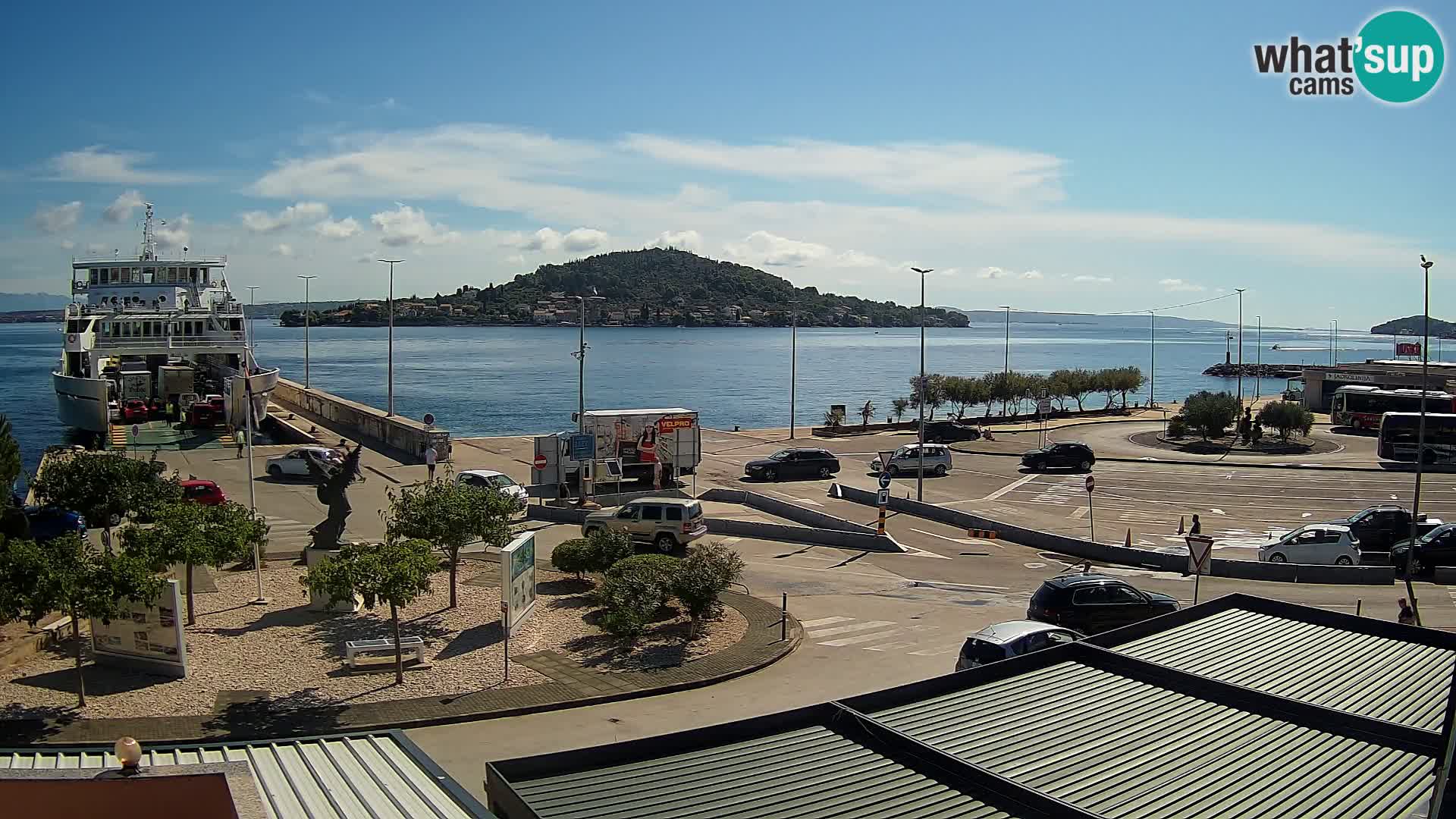 Web cam UGLJAN – Ferry de Preko à Zadar