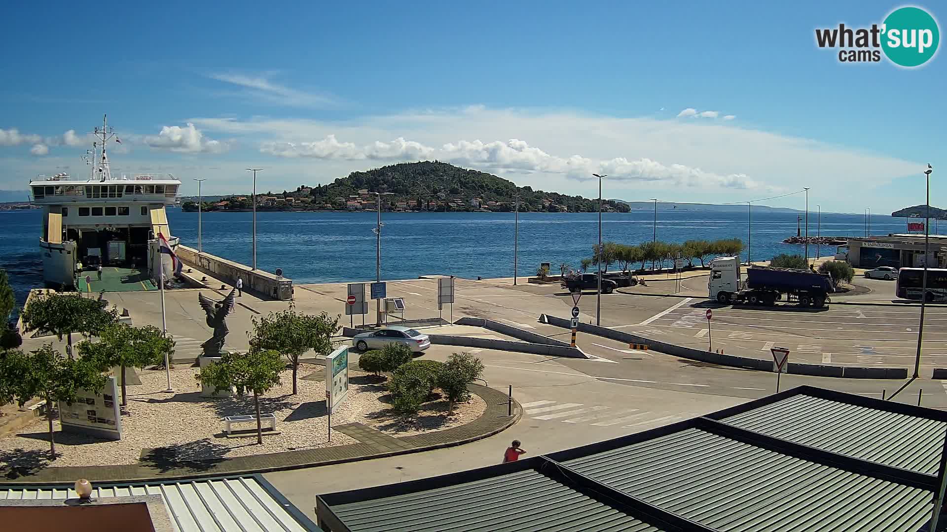 UGLJAN Webcam – Preko-Fähre nach Zadar