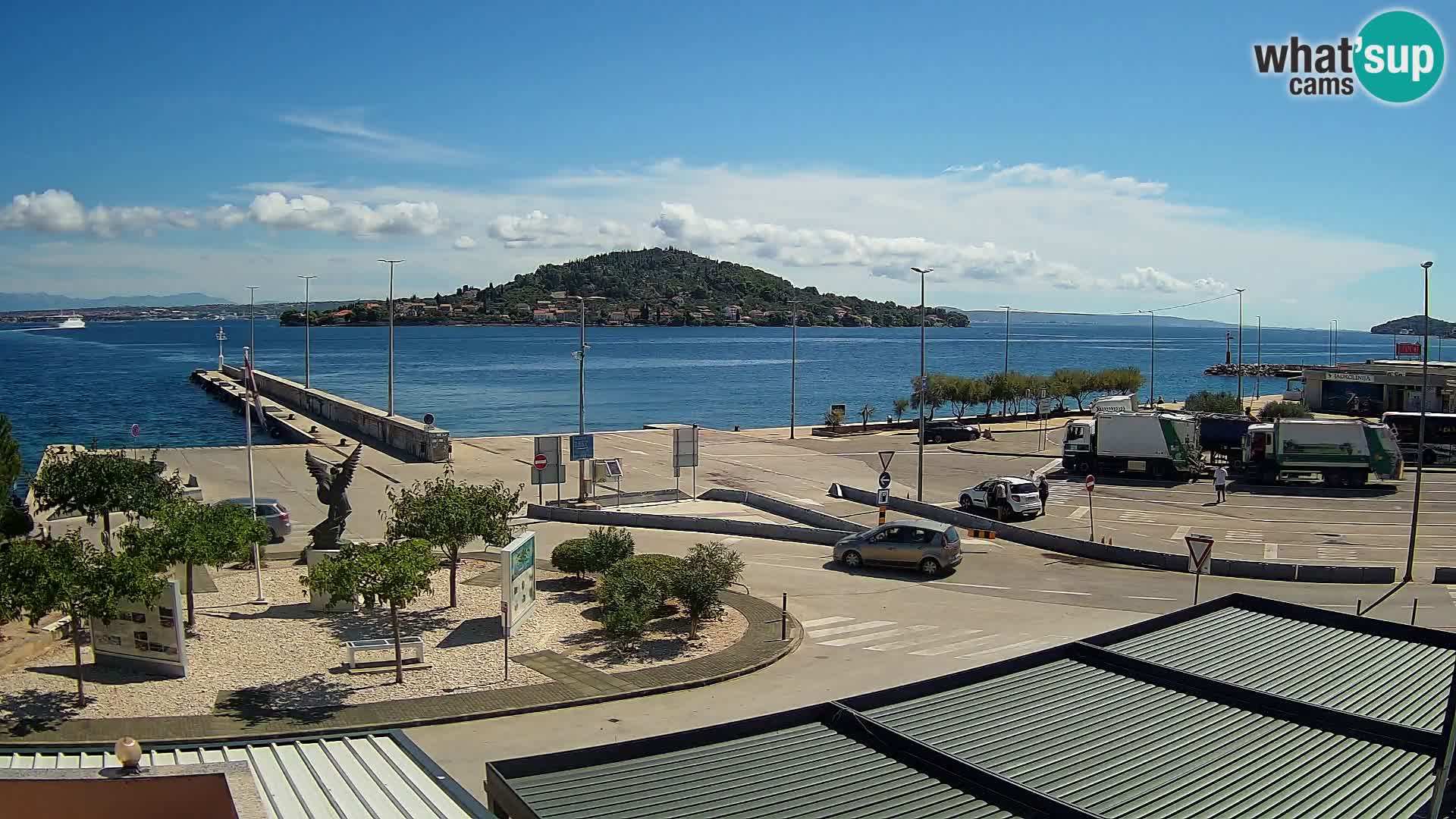 UGLJAN Webcam – Preko-Fähre nach Zadar