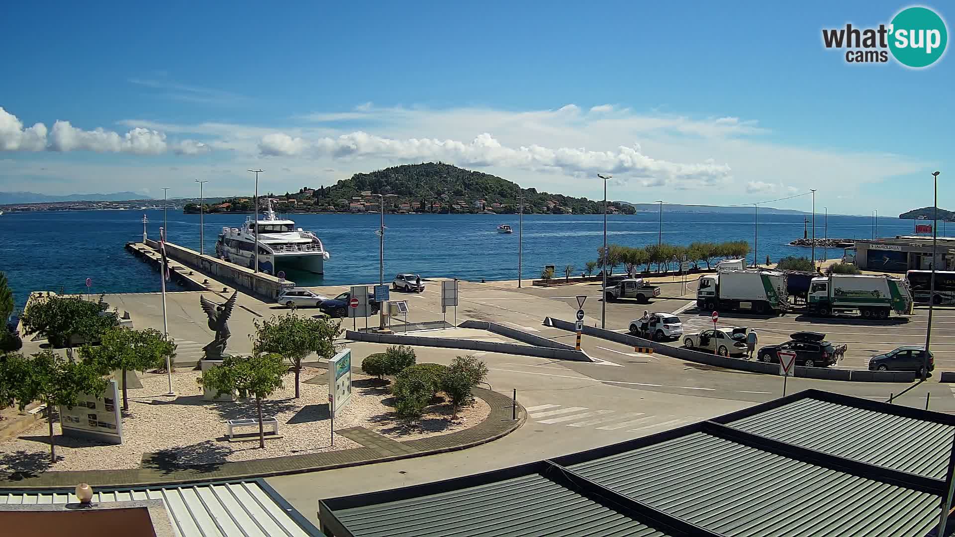 Webcam Ugljan – Preko Ferry to Zadar