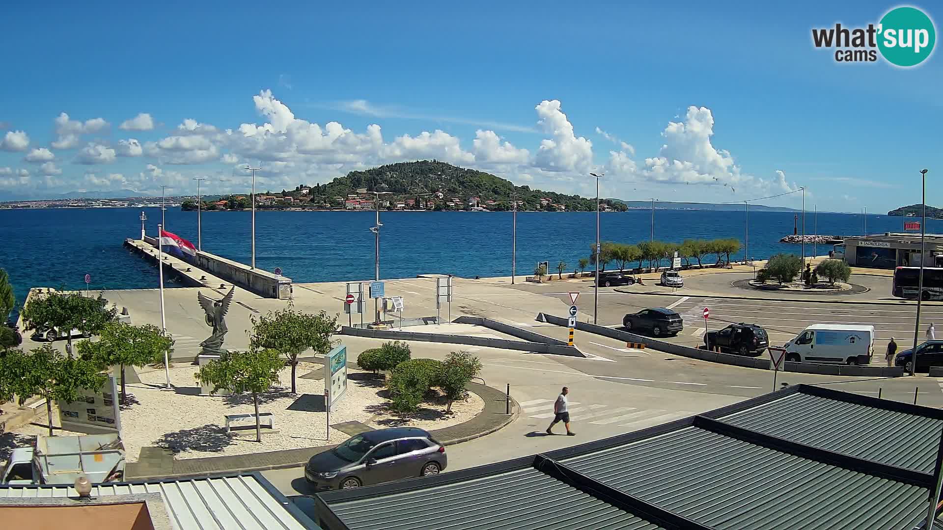 UGLJAN Webcam – Preko-Fähre nach Zadar
