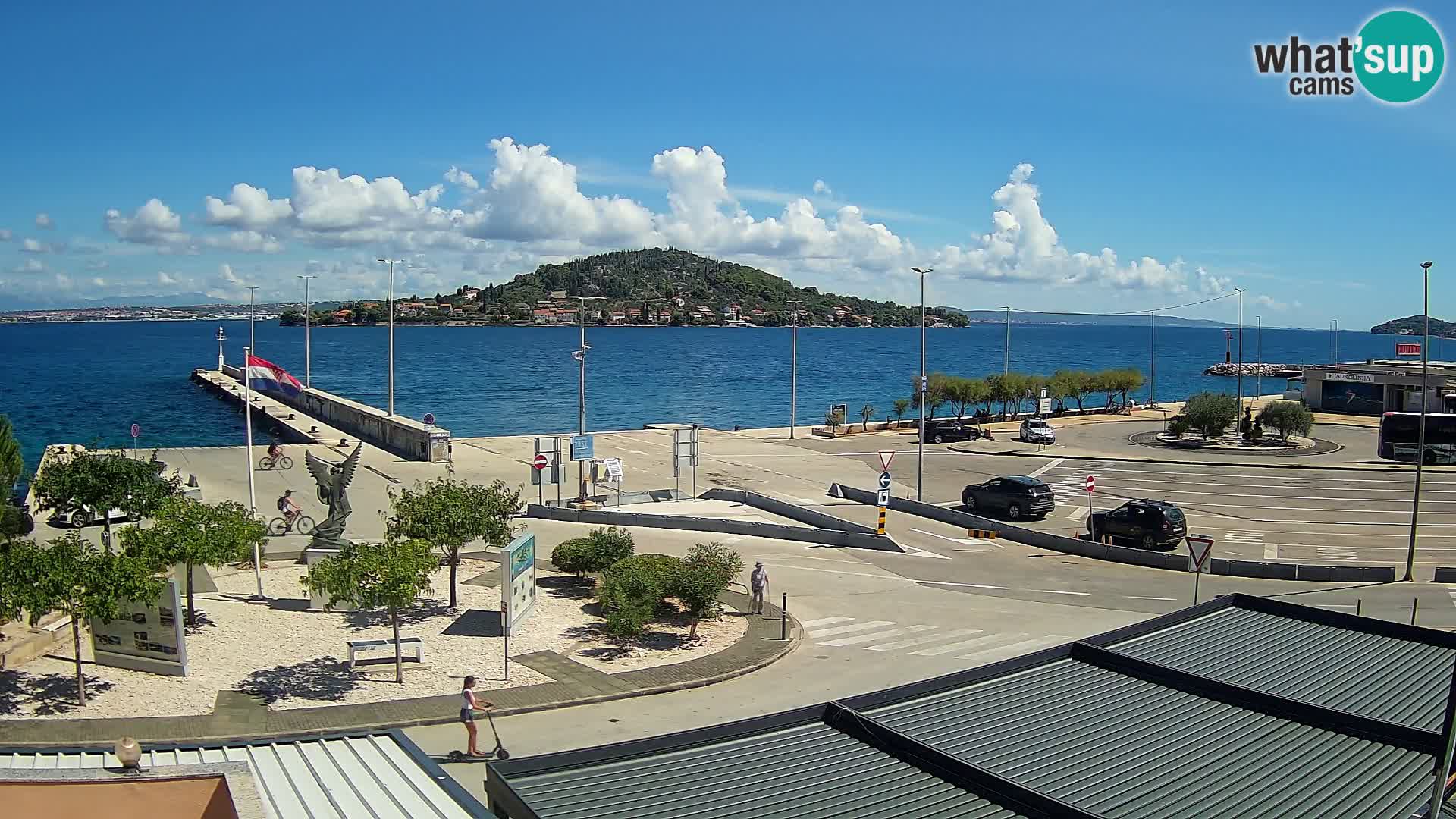 Web cam UGLJAN – Ferry de Preko à Zadar